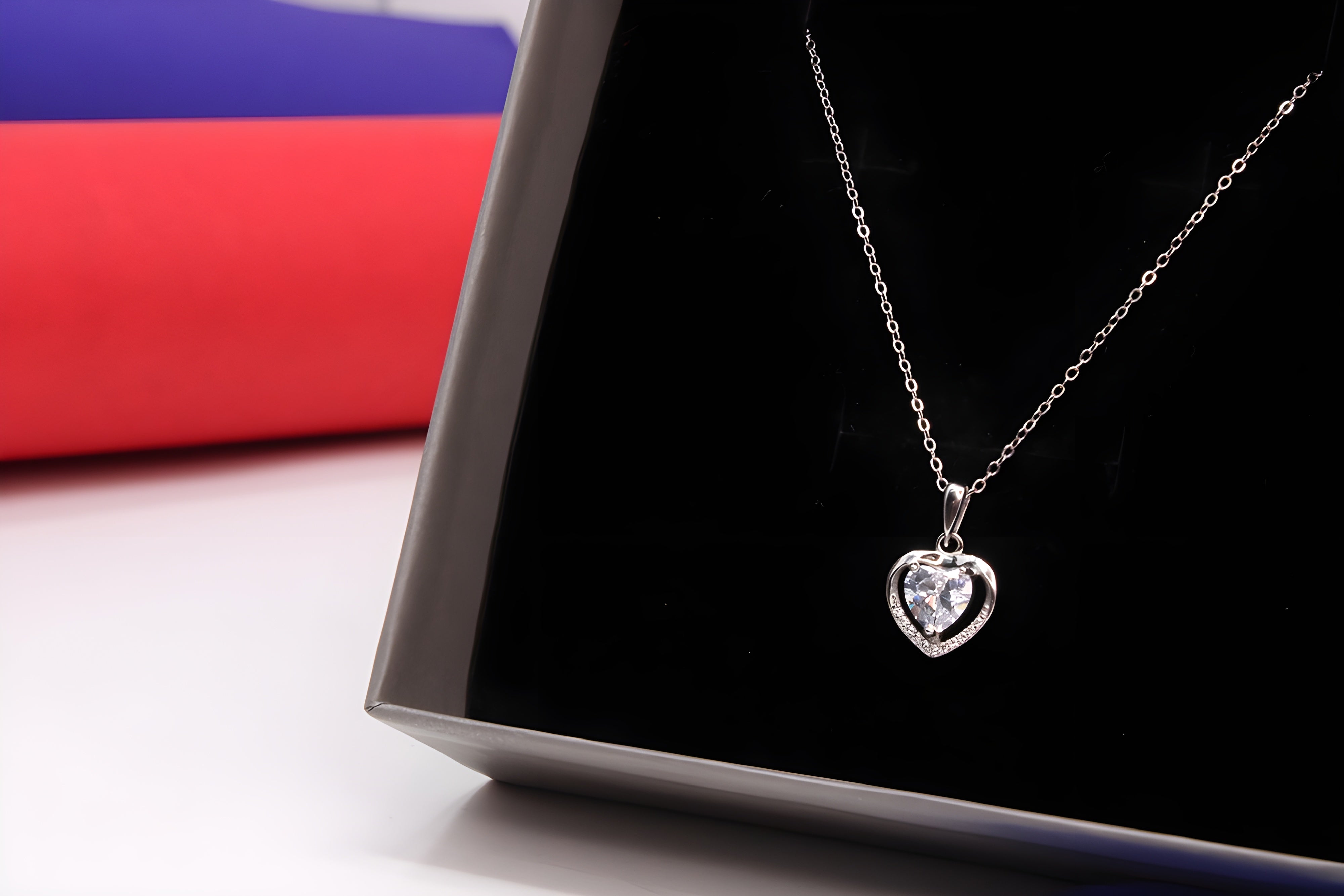 Sterling Silver Heartbeat Pendant