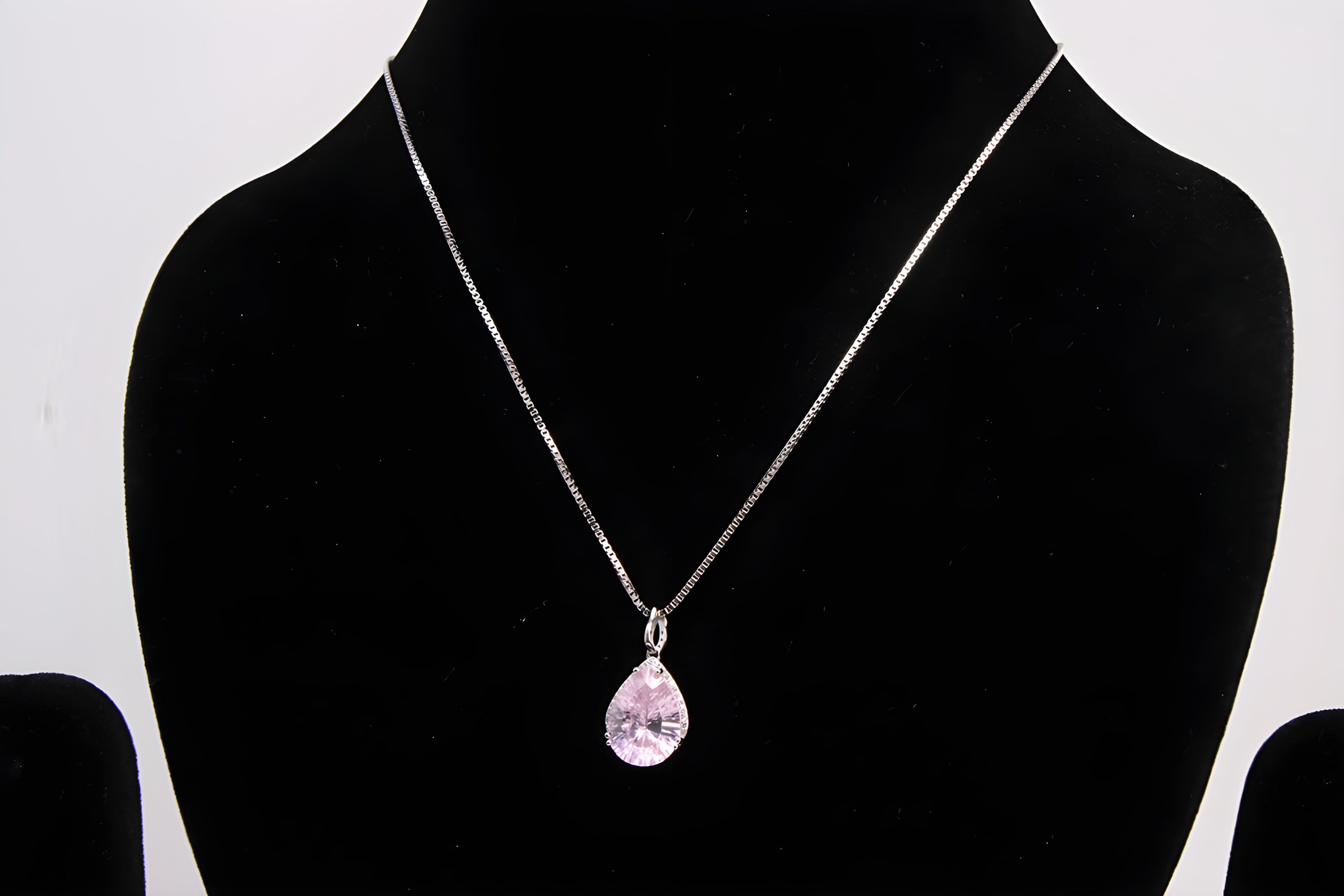Sterling Silver Blushing Petal Pendant