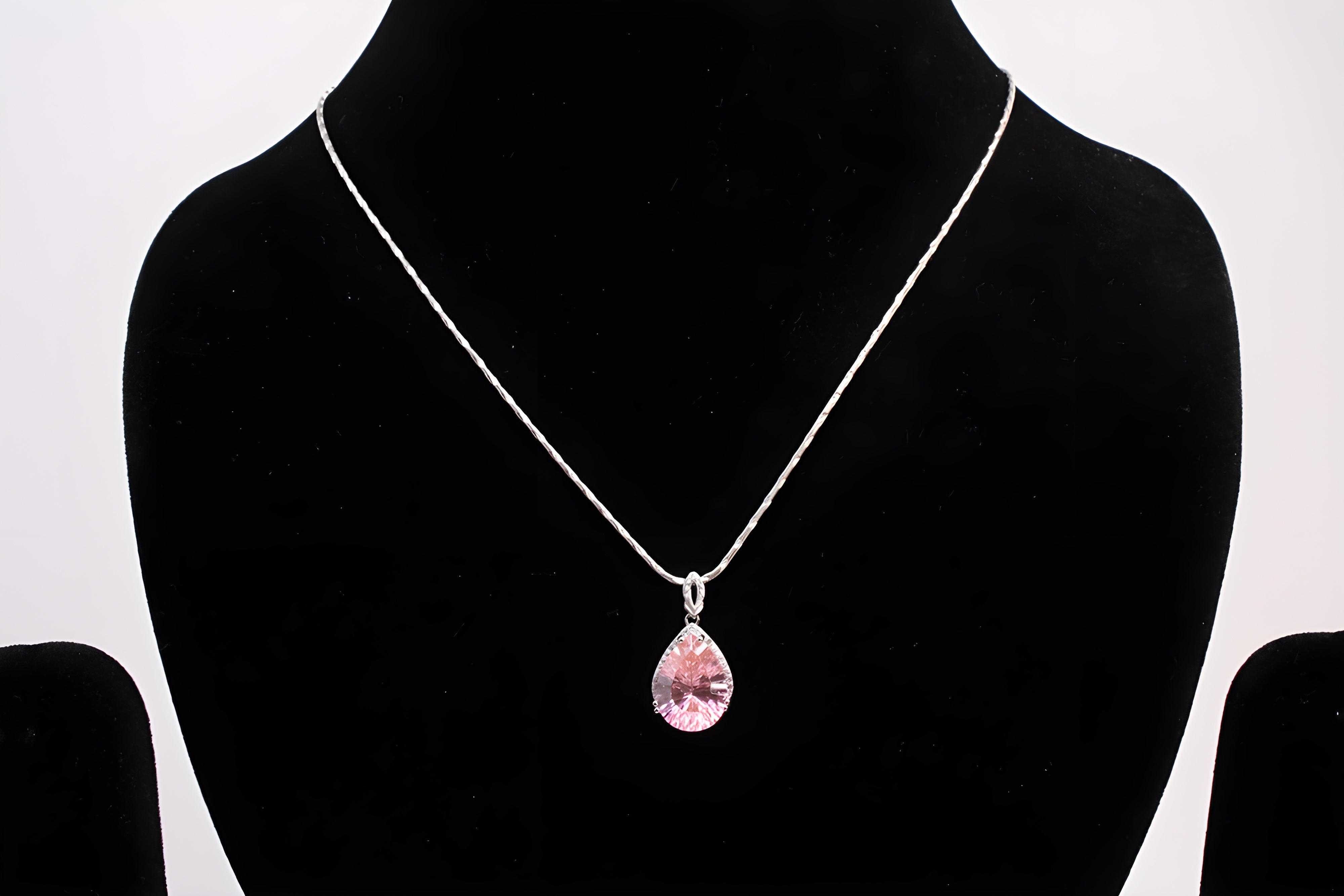 Sterling Silver Blushing Petal Pendant