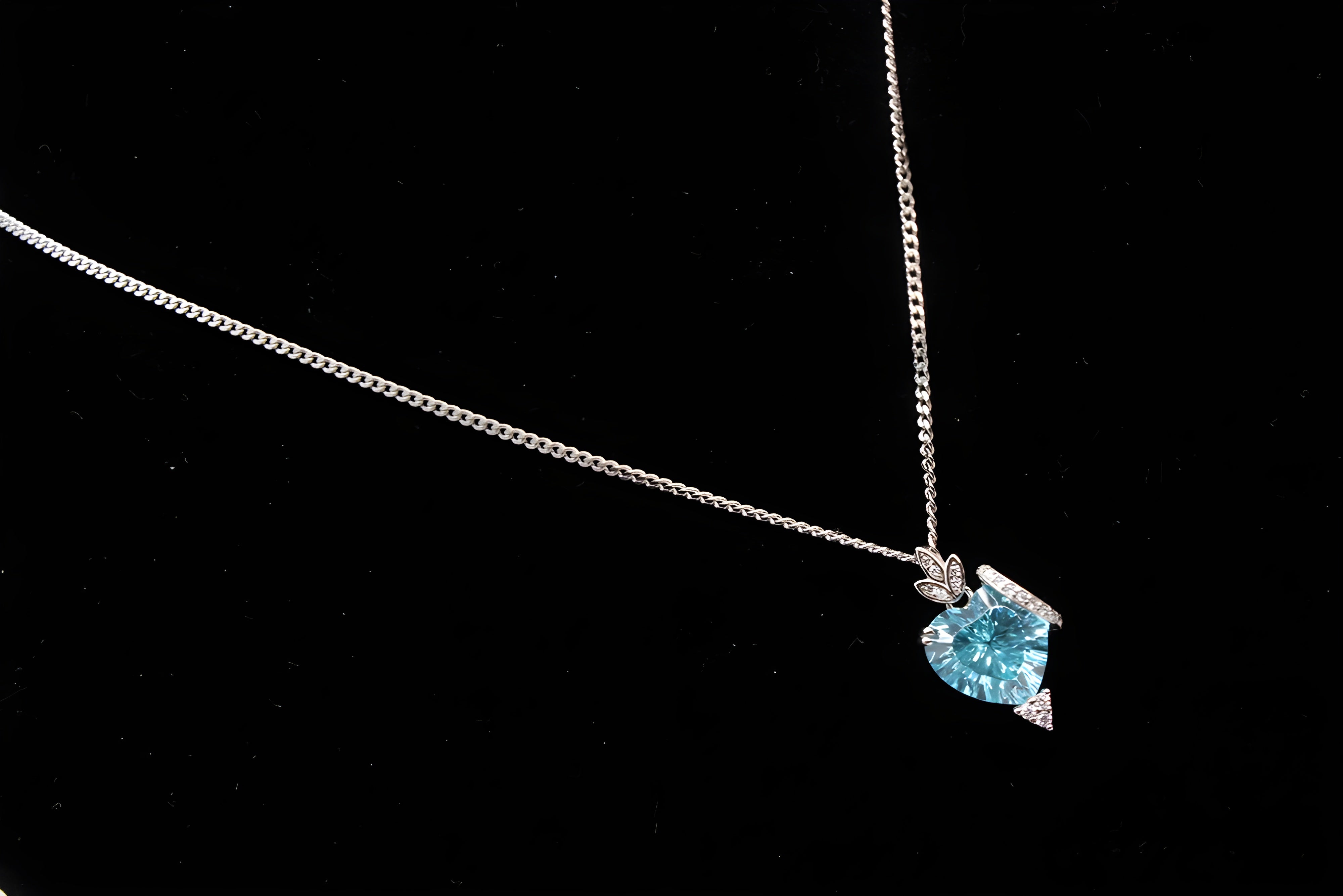Sterling Silver Enchanted Heart Pendant