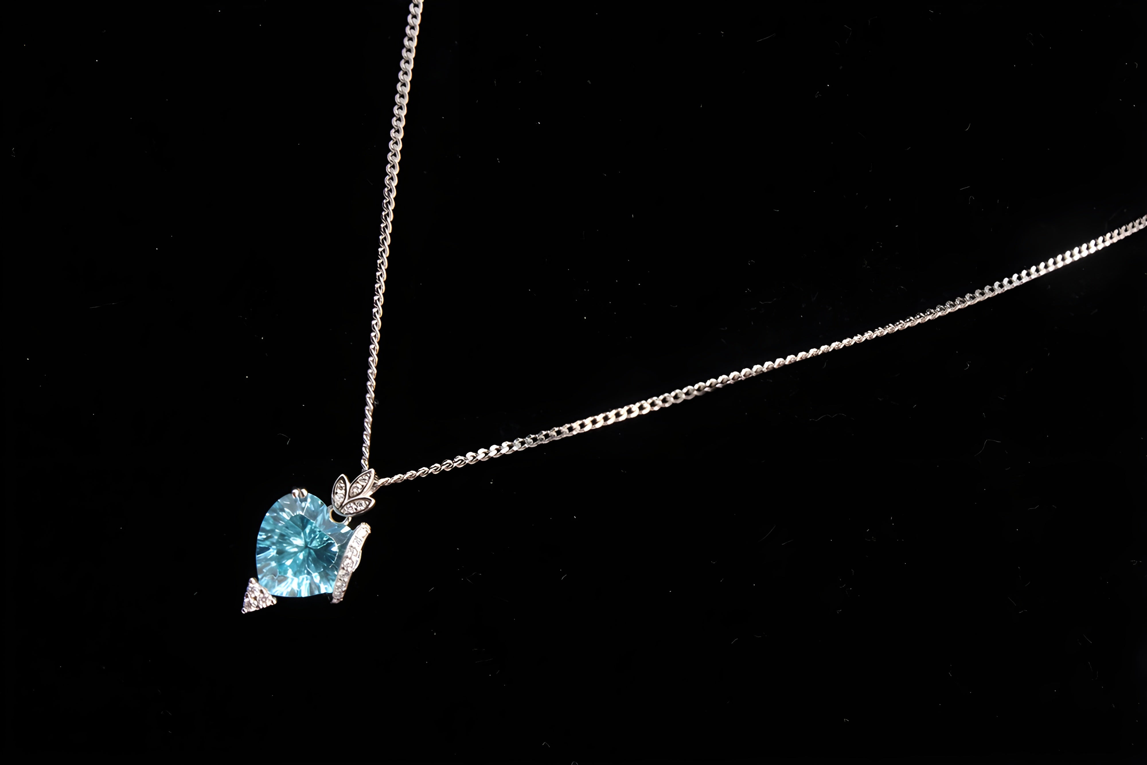 Sterling Silver Enchanted Heart Pendant