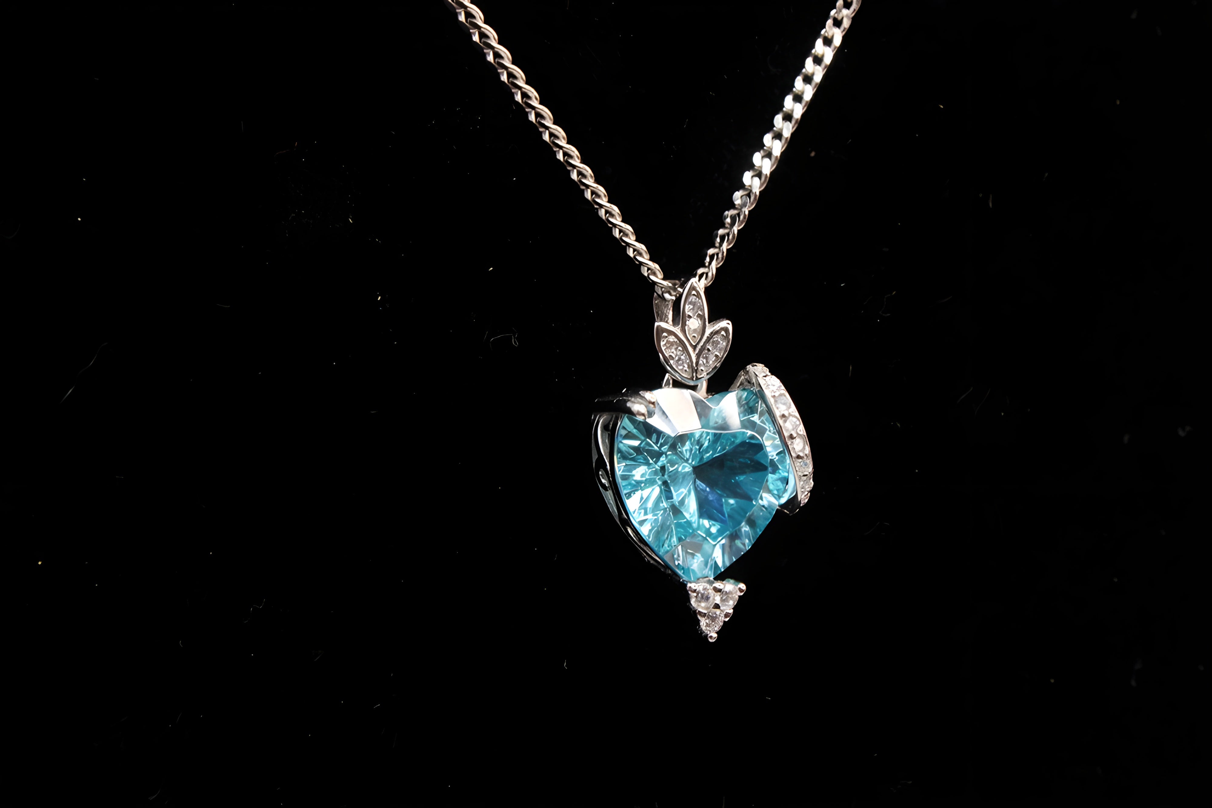 Sterling Silver Enchanted Heart Pendant