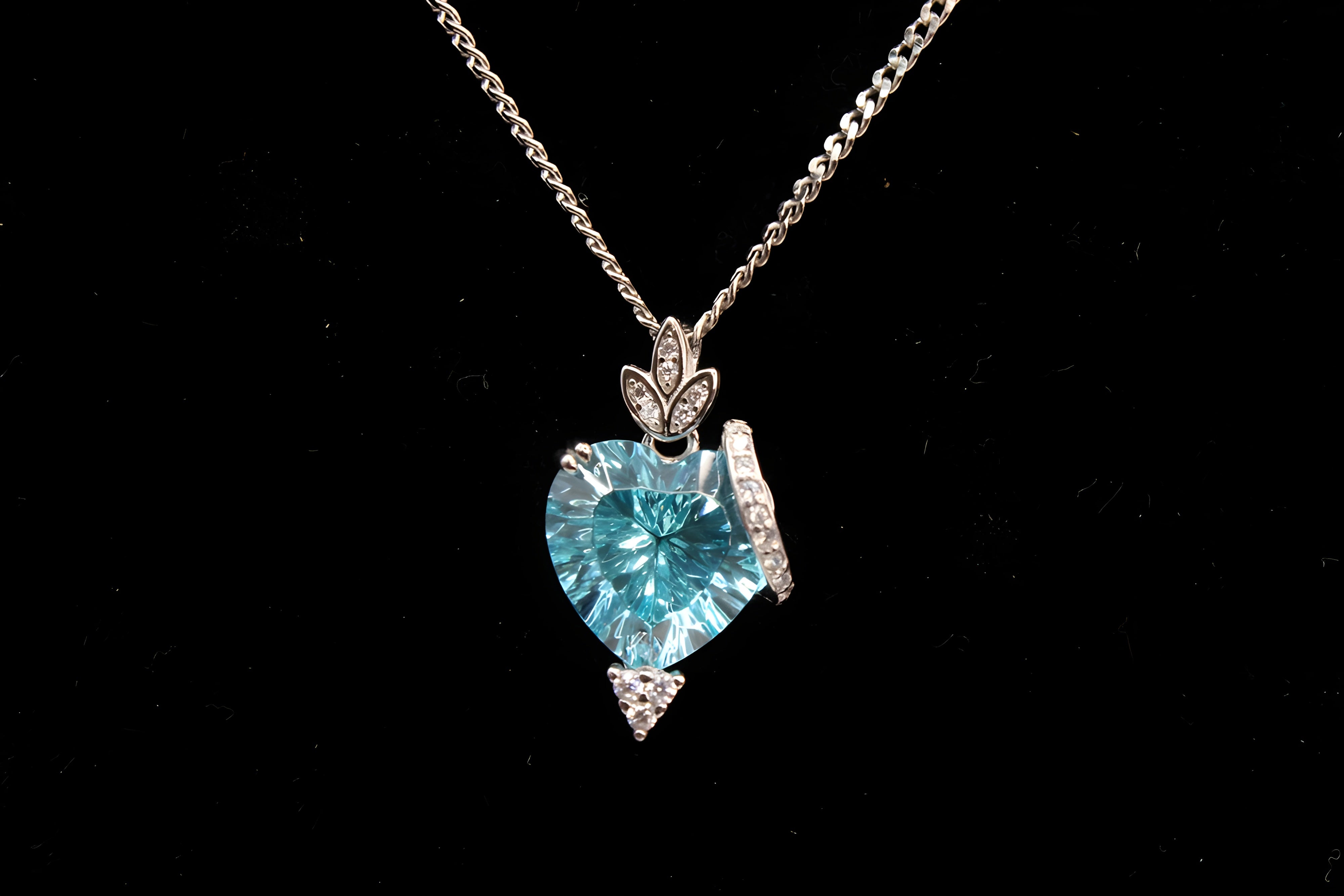 Sterling Silver Enchanted Heart Pendant