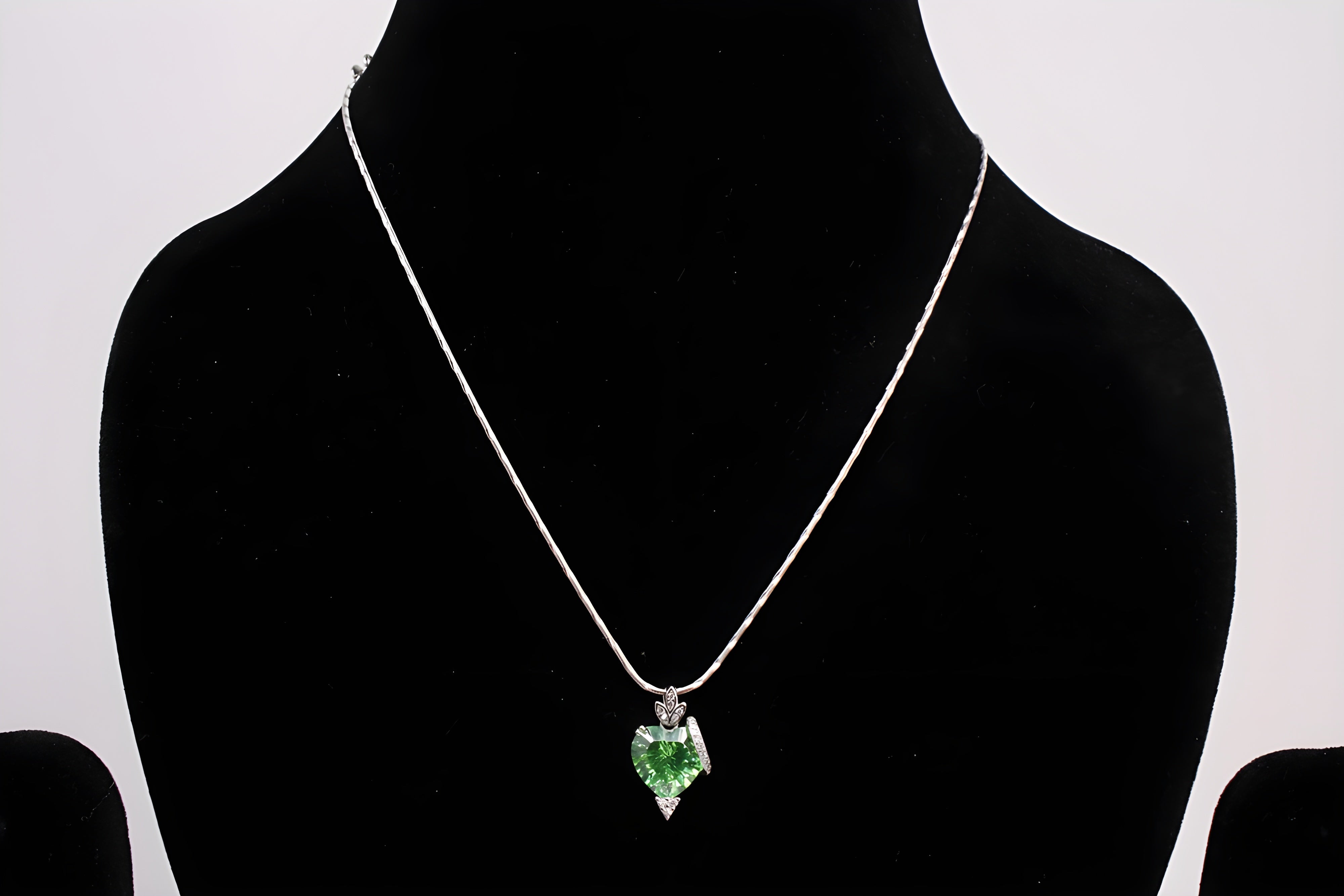 Sterling Silver Enchanted Heart Pendant
