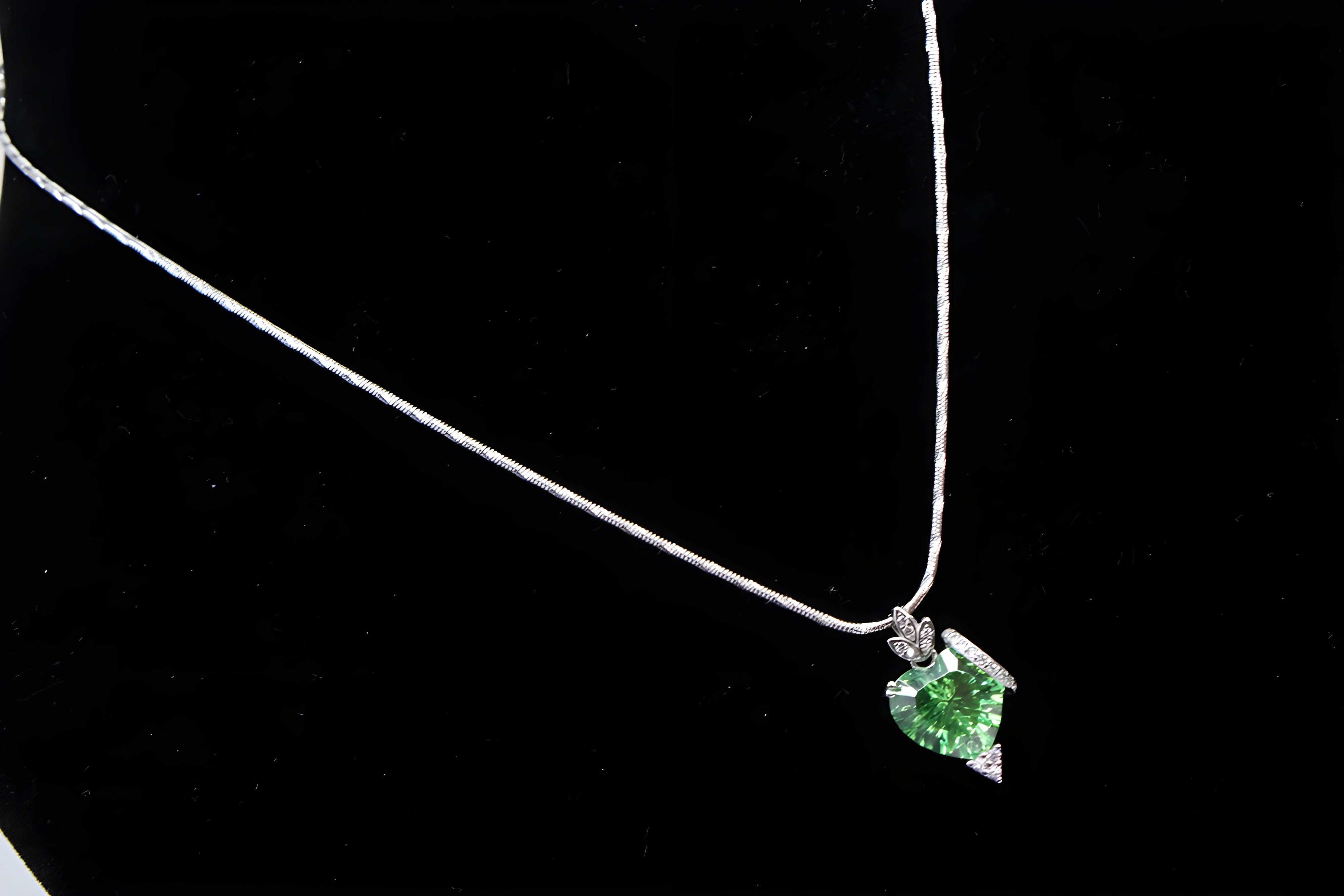 Sterling Silver Enchanted Heart Pendant