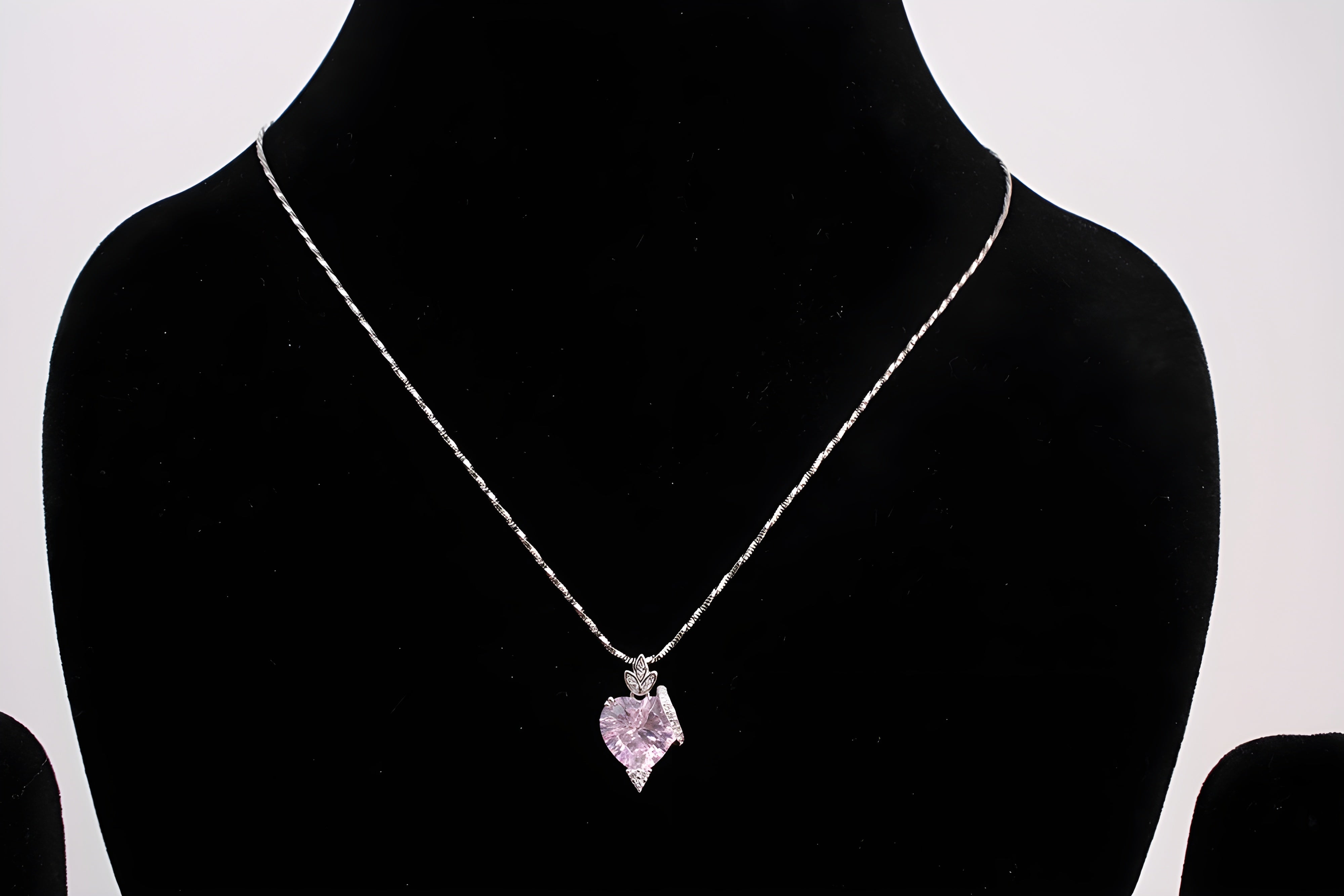 Sterling Silver Enchanted Heart Pendant