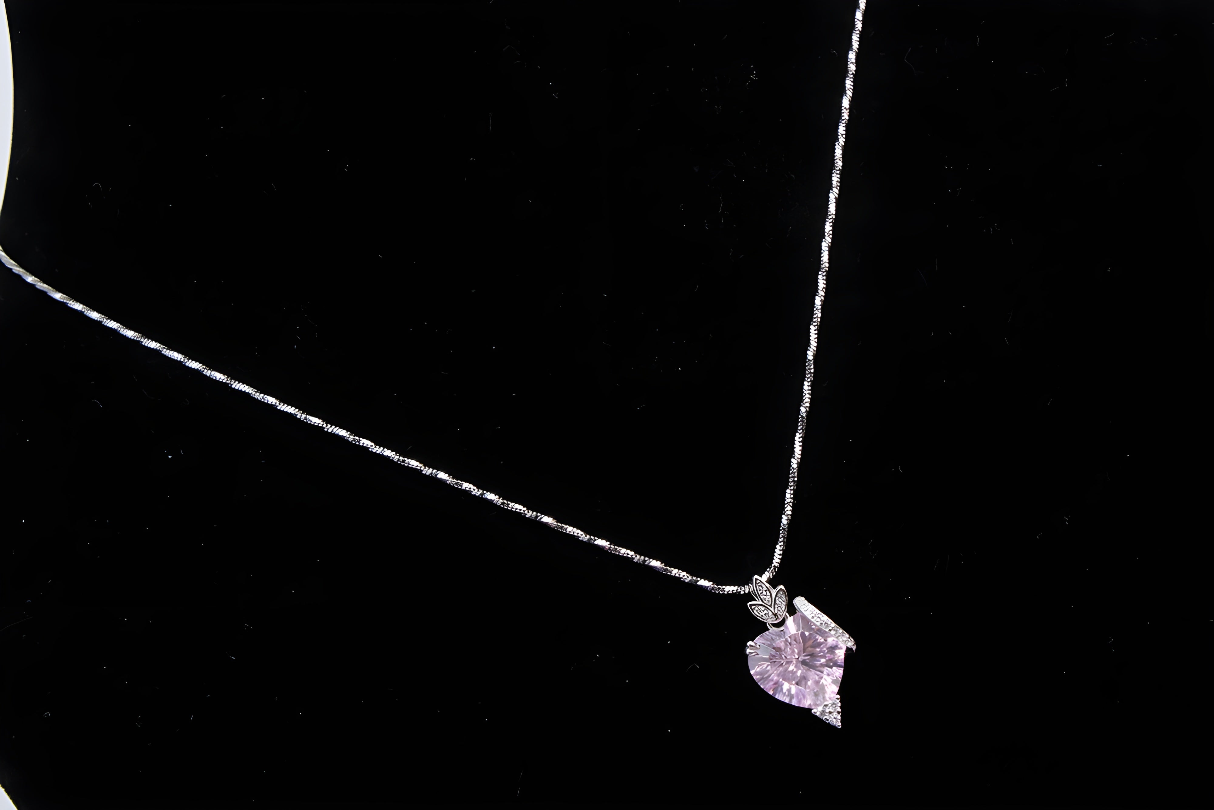 Sterling Silver Enchanted Heart Pendant