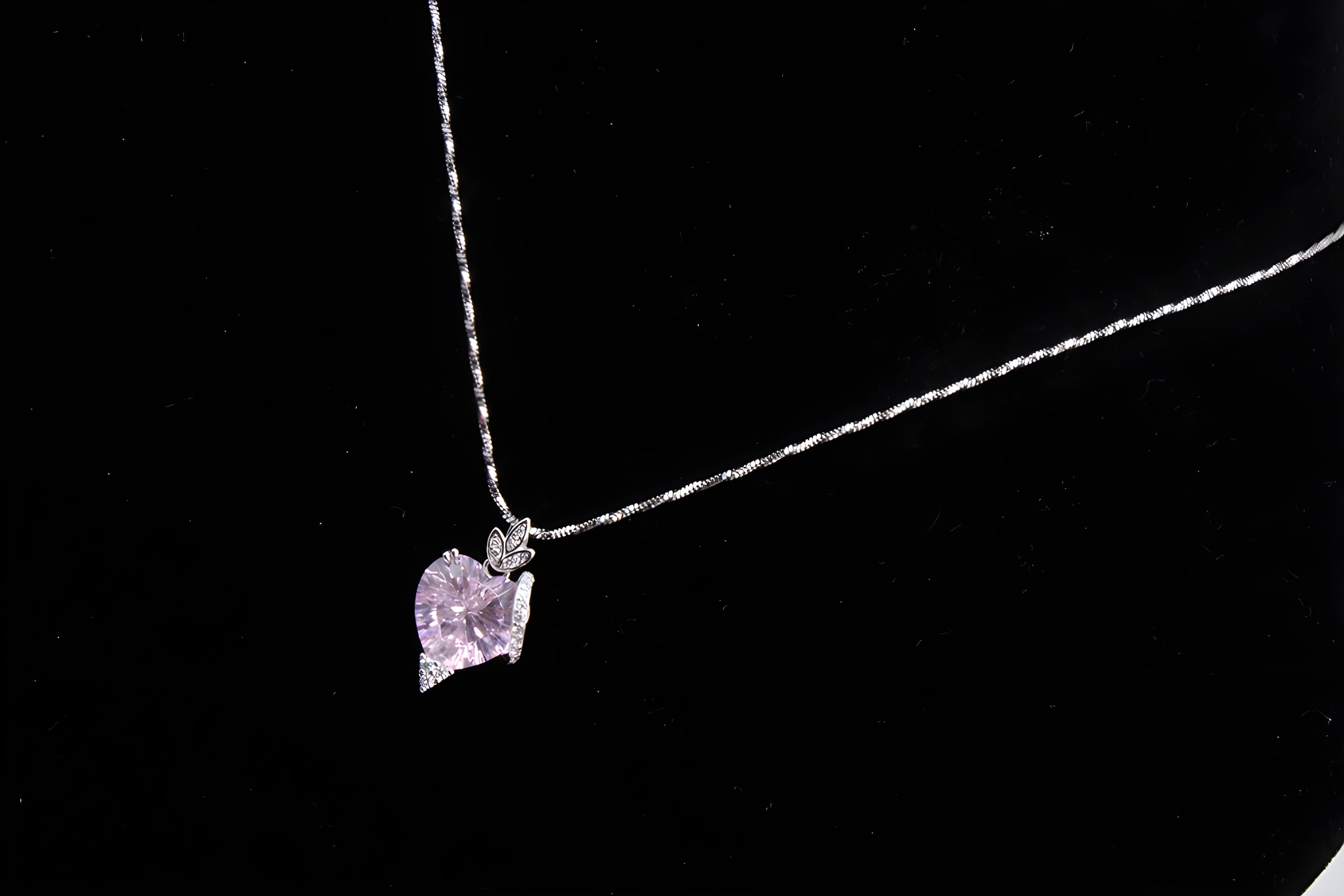 Sterling Silver Enchanted Heart Pendant