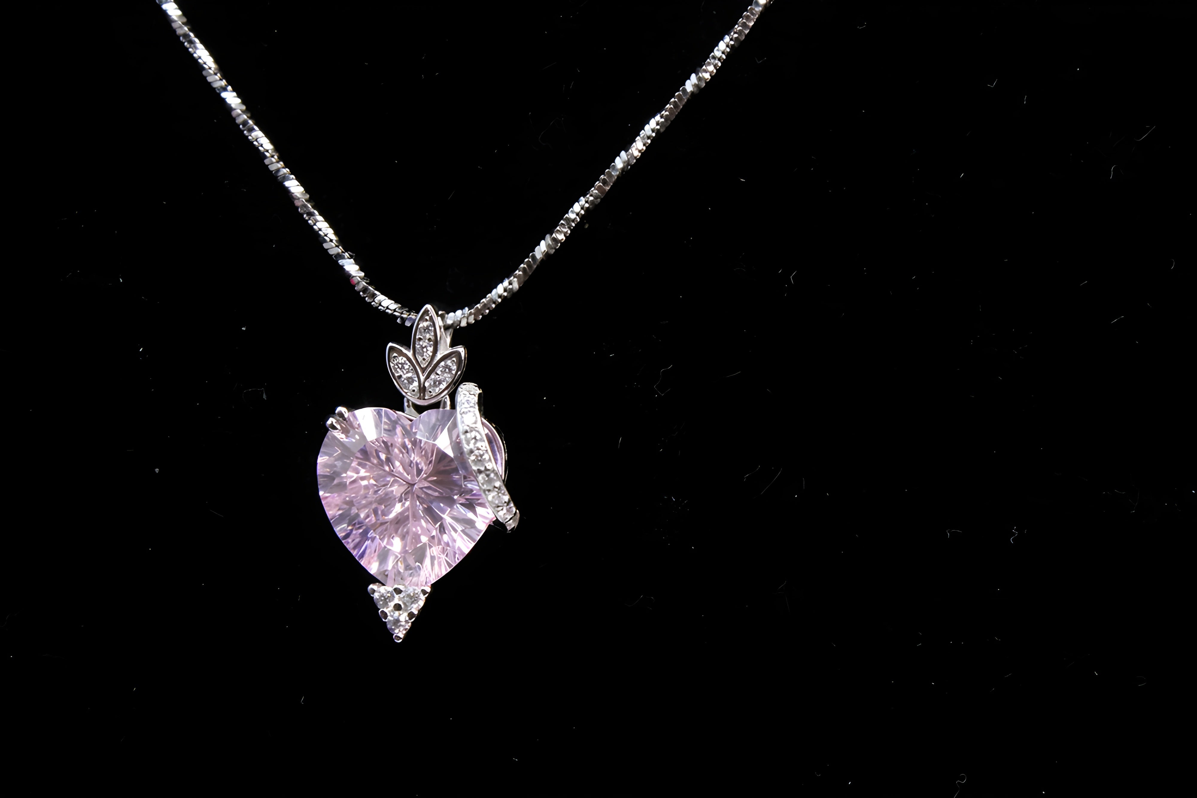 Sterling Silver Enchanted Heart Pendant