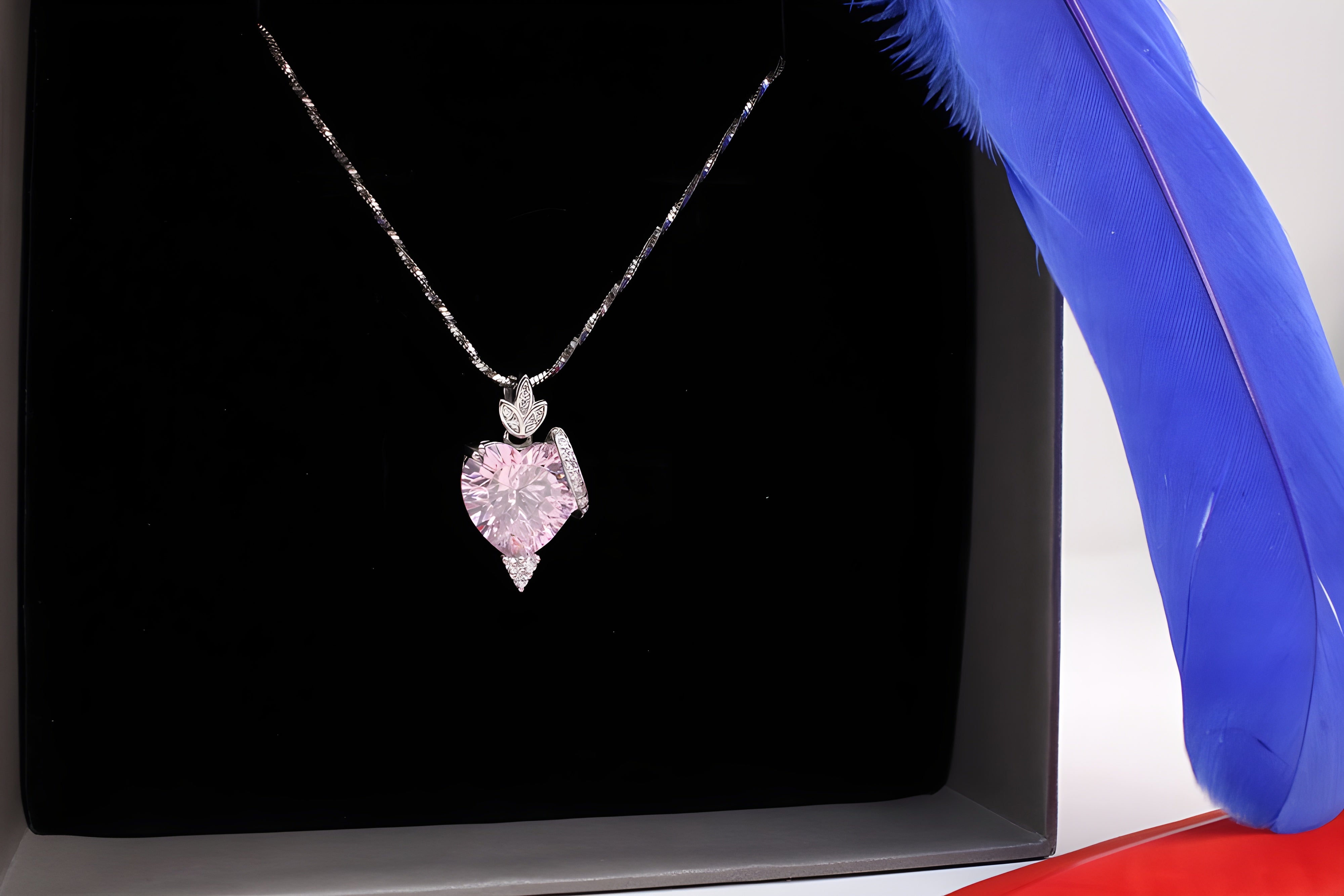 Sterling Silver Enchanted Heart Pendant