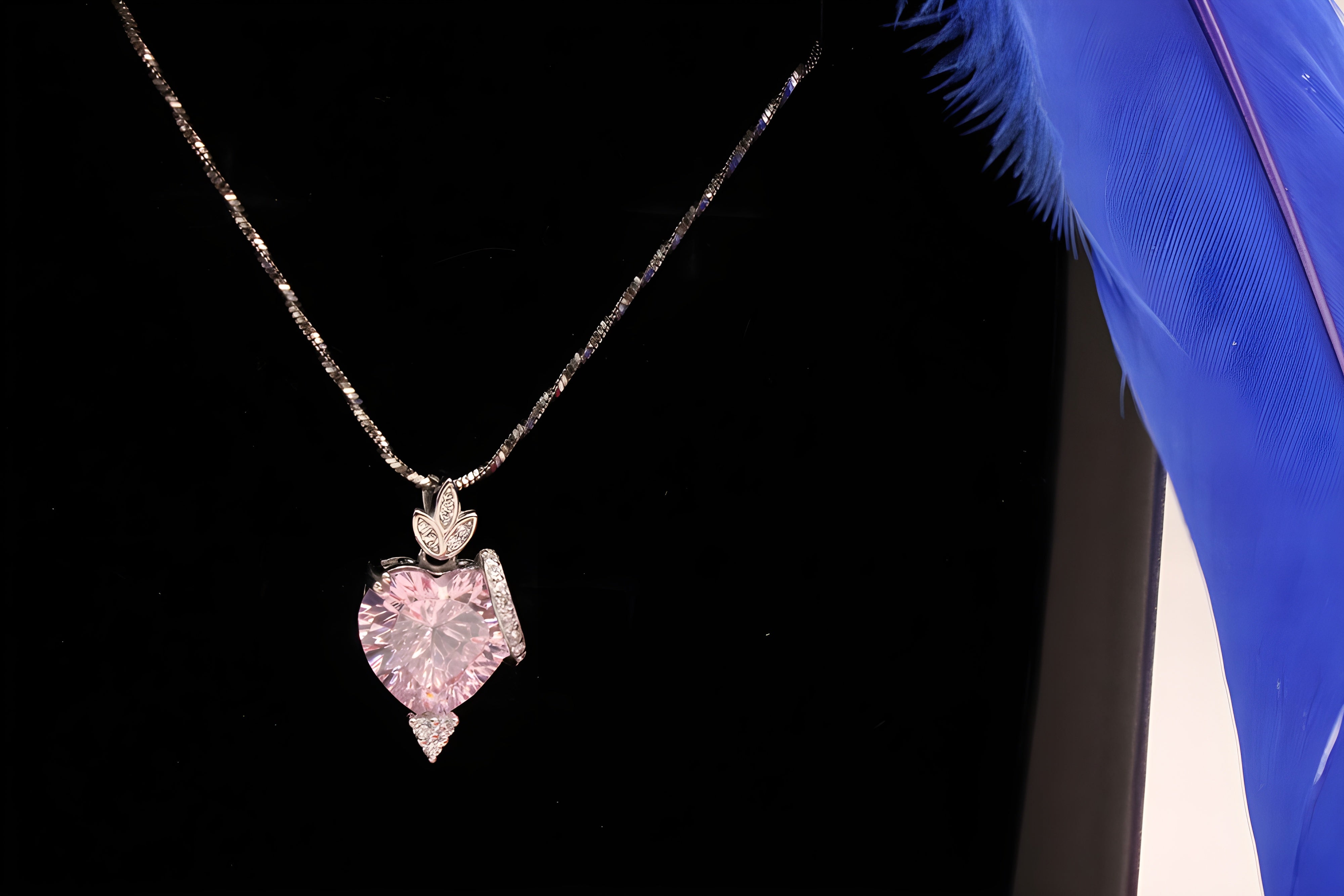 Sterling Silver Enchanted Heart Pendant