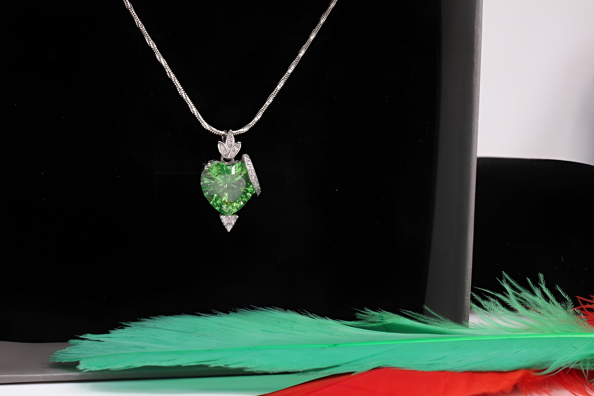 Sterling Silver Enchanted Heart Pendant