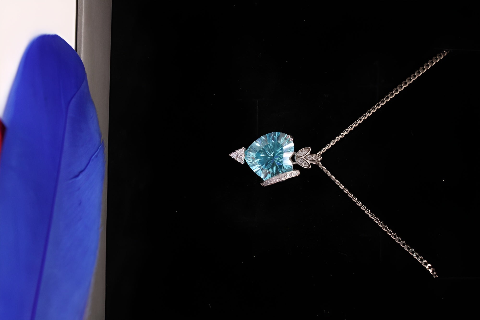 Sterling Silver Enchanted Heart Pendant