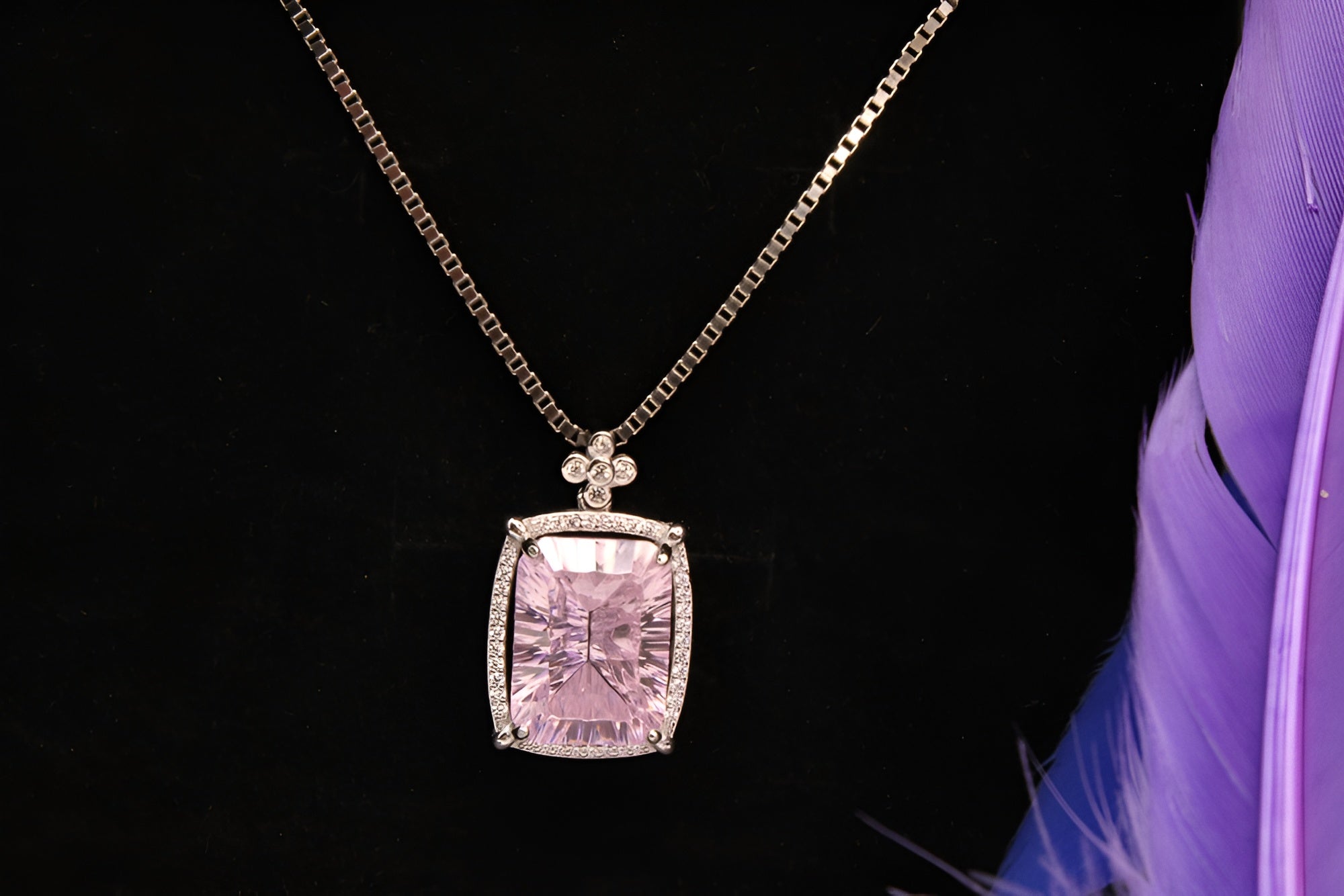 Sterling Silver Prism Splendor Pendant