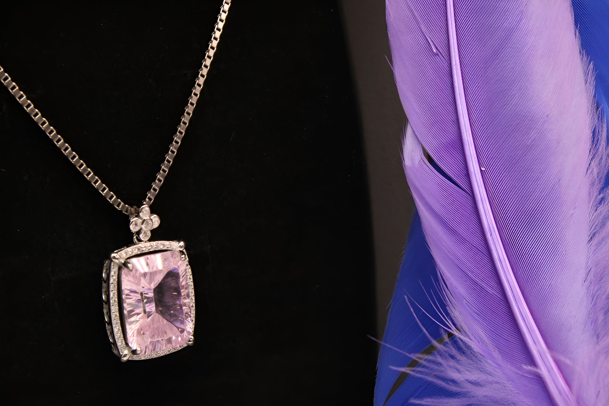 Sterling Silver Prism Splendor Pendant