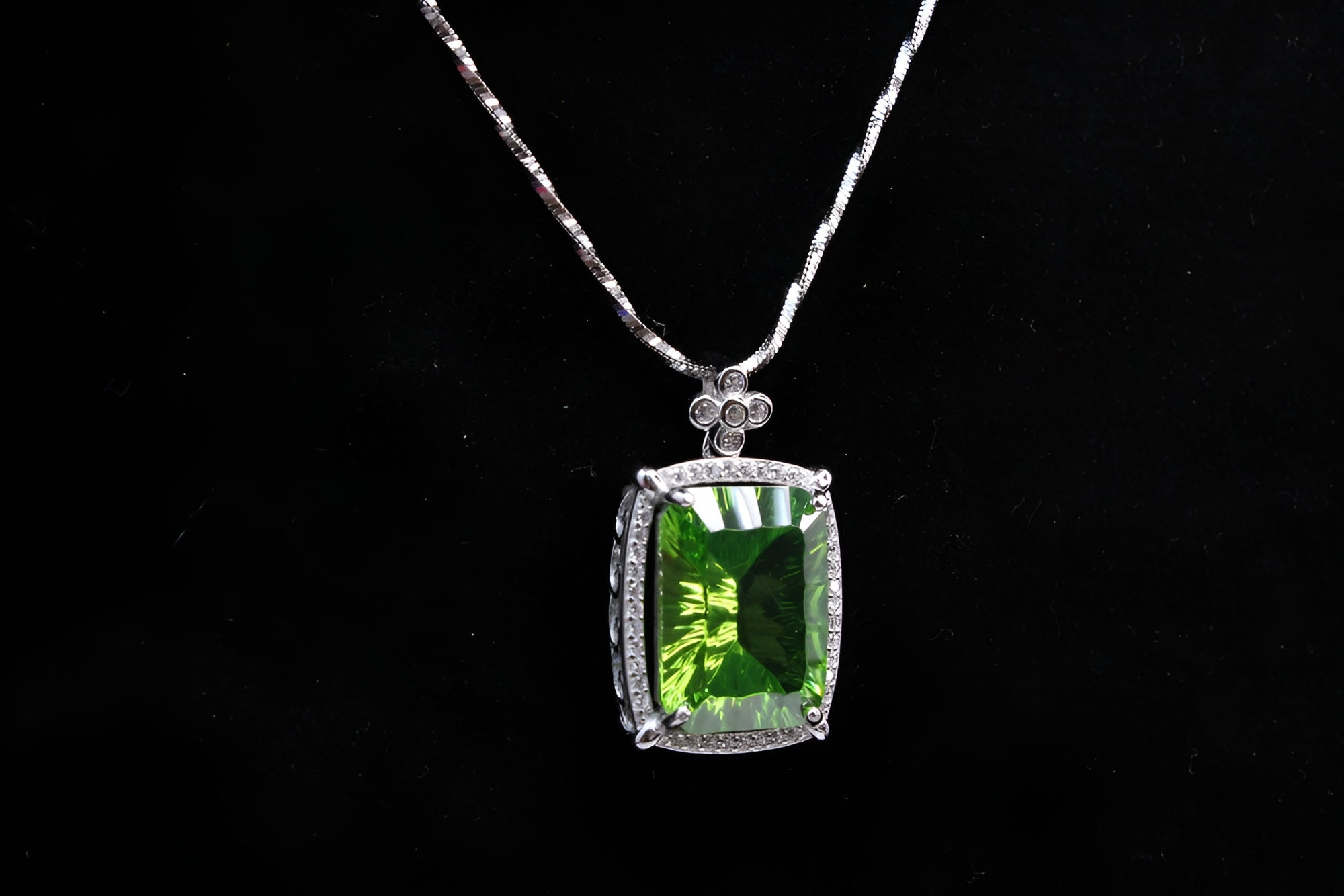 Sterling Silver Prism Splendor Pendant