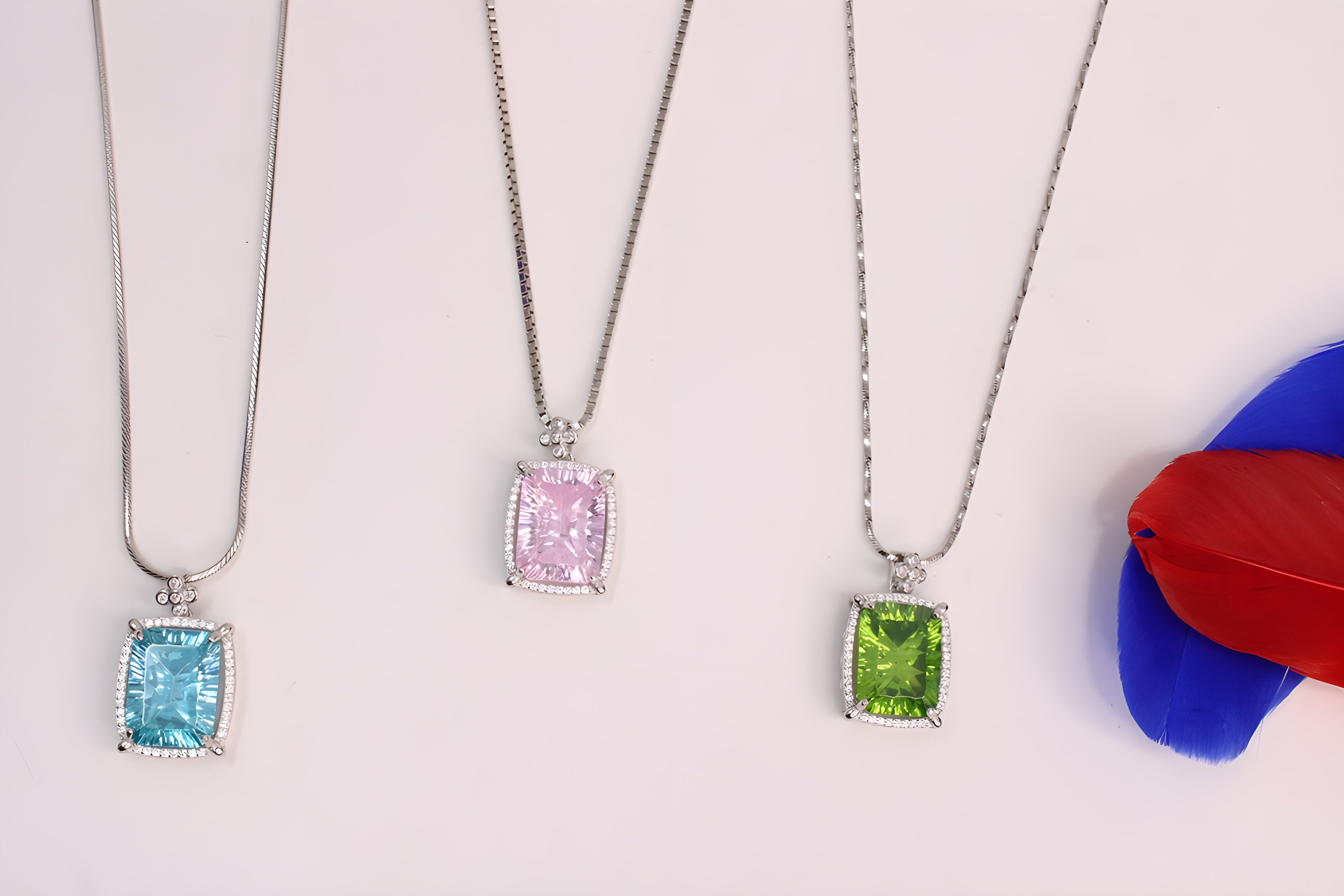 Sterling Silver Prism Splendor Pendant