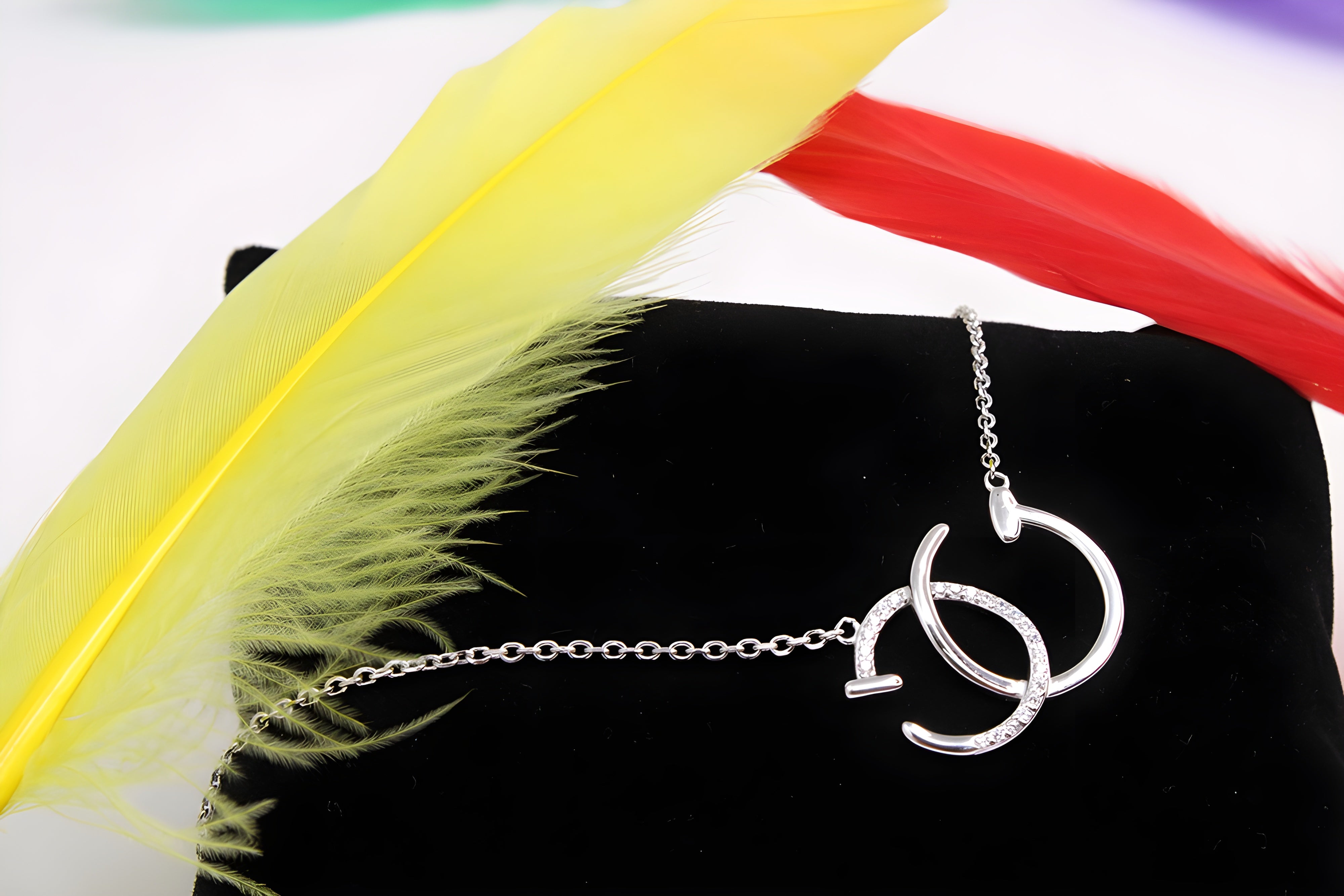 Eternal Circles 92.5 Sterling Silver VeeLux Premium Pendant