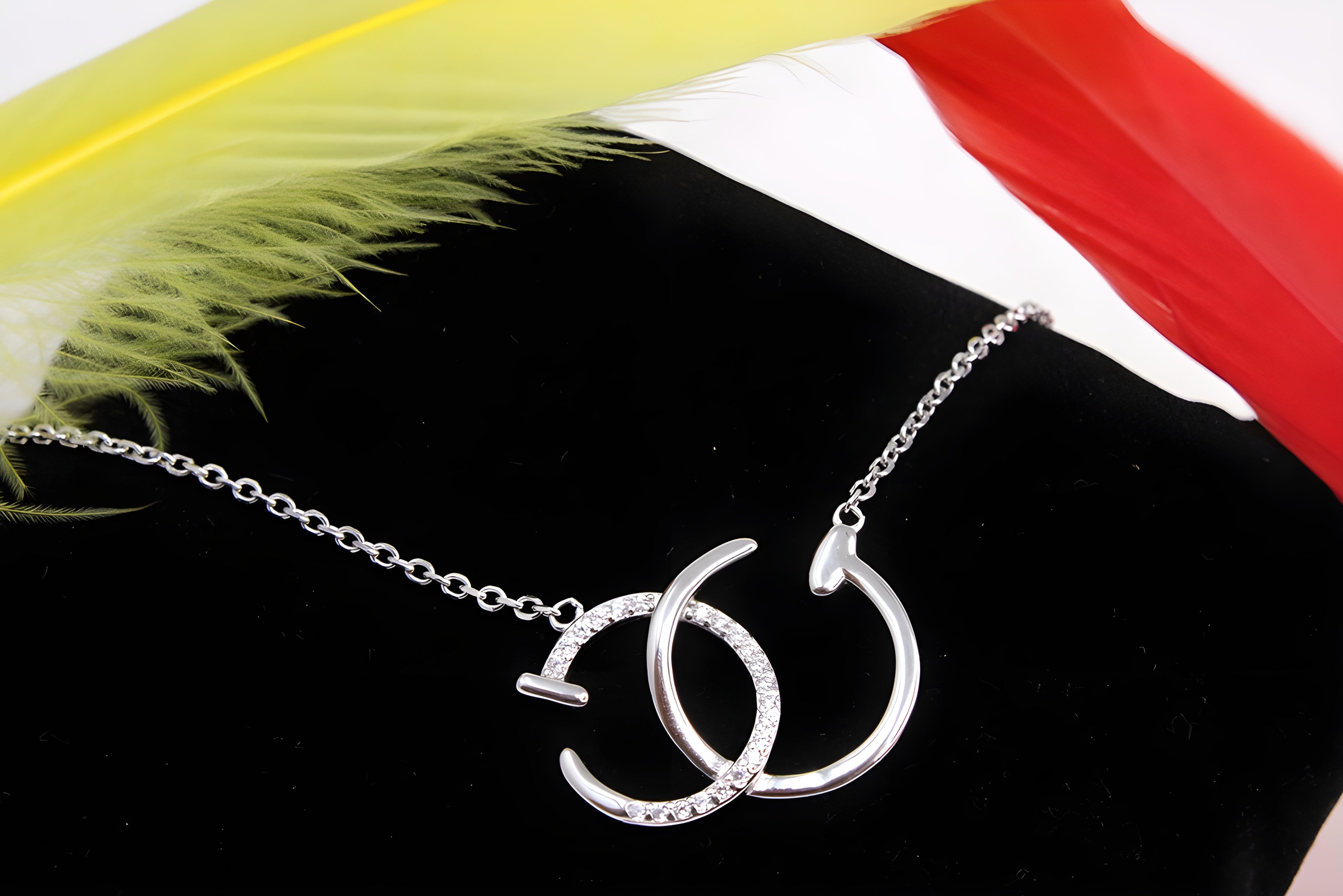 Eternal Circles 92.5 Sterling Silver VeeLux Premium Pendant