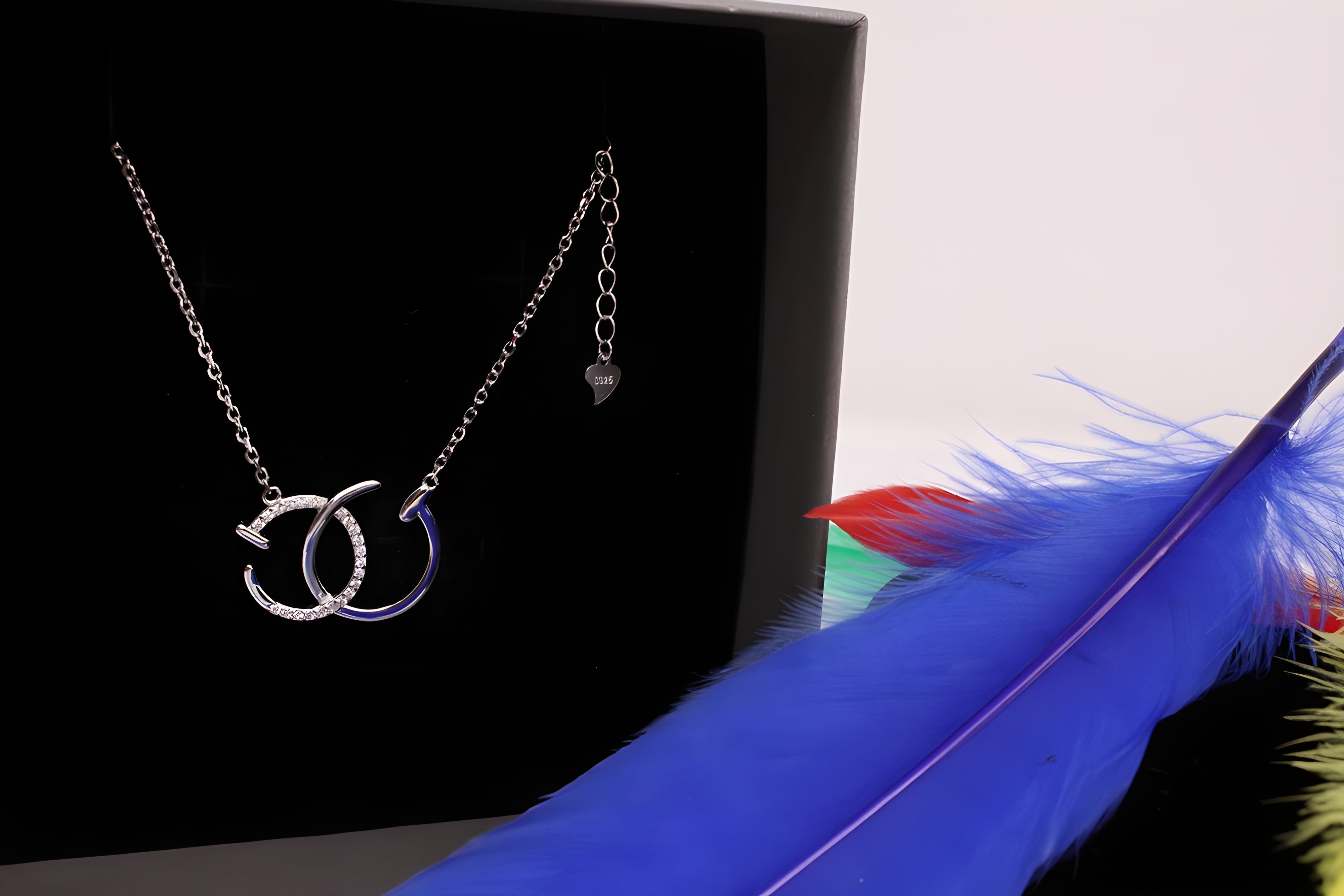 Eternal Circles 92.5 Sterling Silver VeeLux Premium Pendant