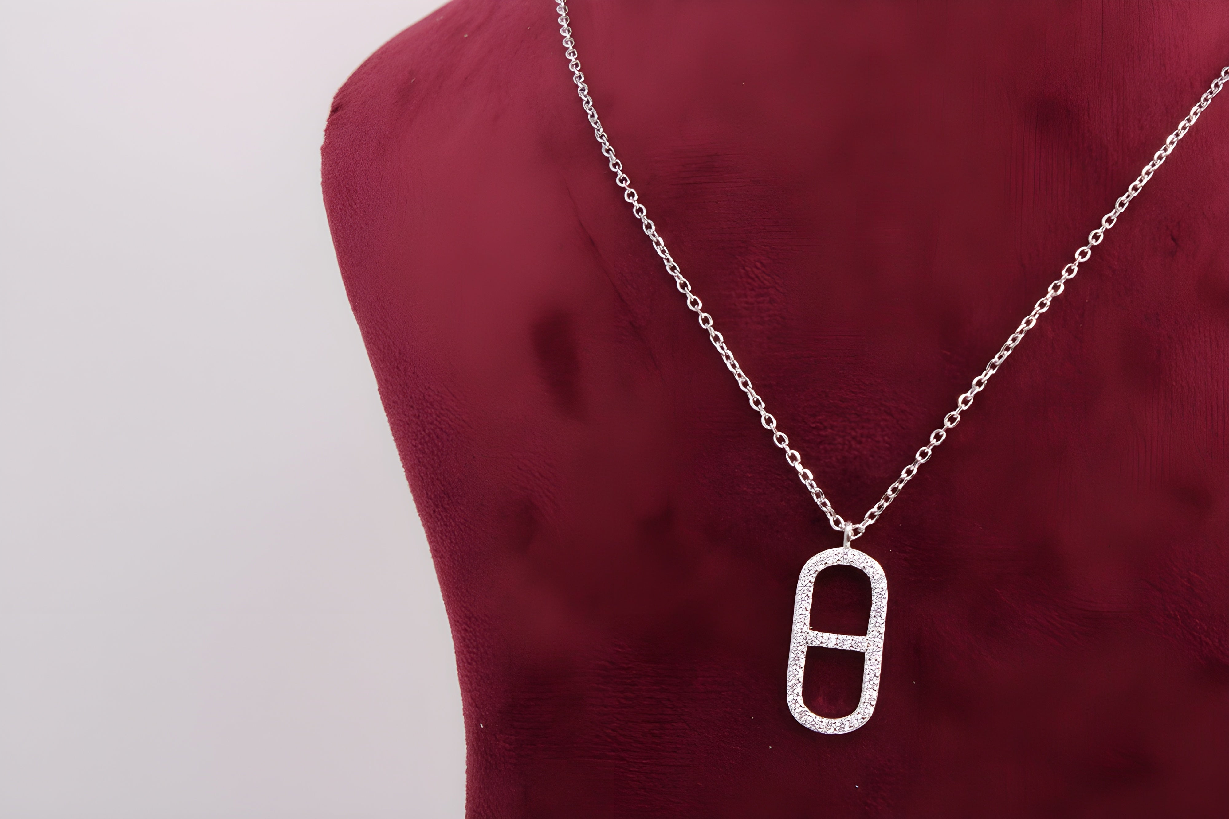 Radiant Elegance 92.5 Sterling Silver VeeLux Premium Pendant