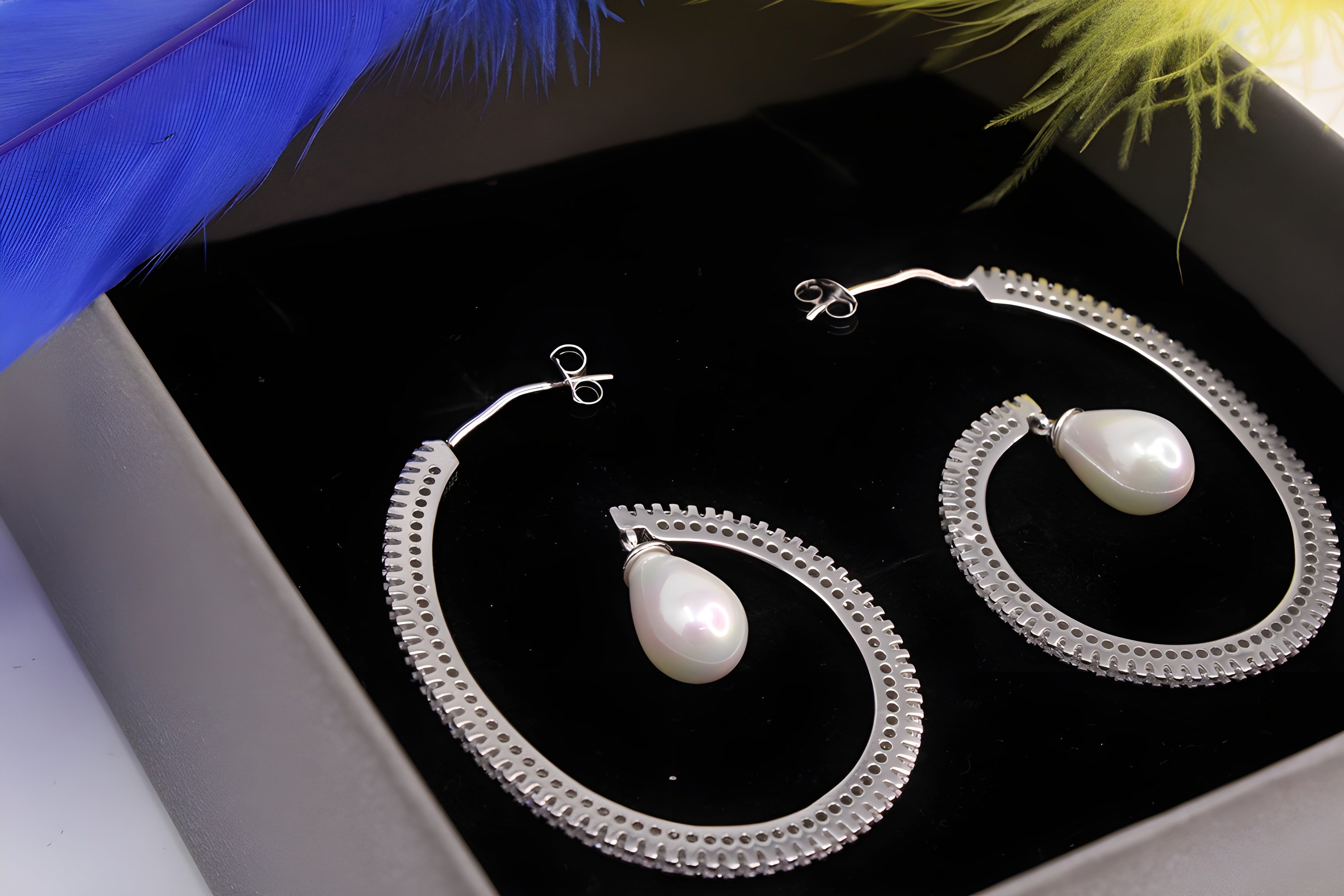 Sterling Silver Elegance Earrings