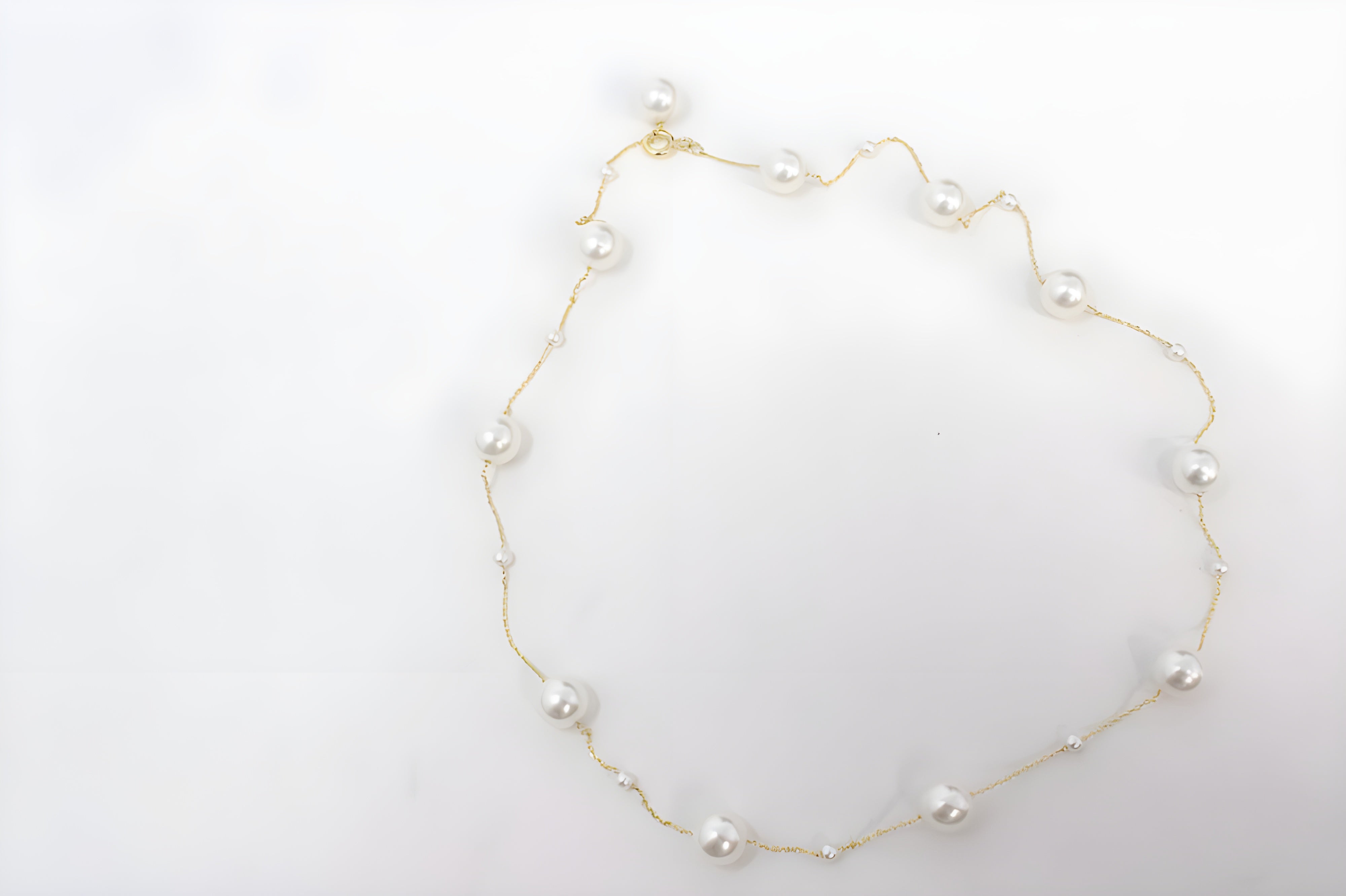 Elegant Pearl Pendant Set