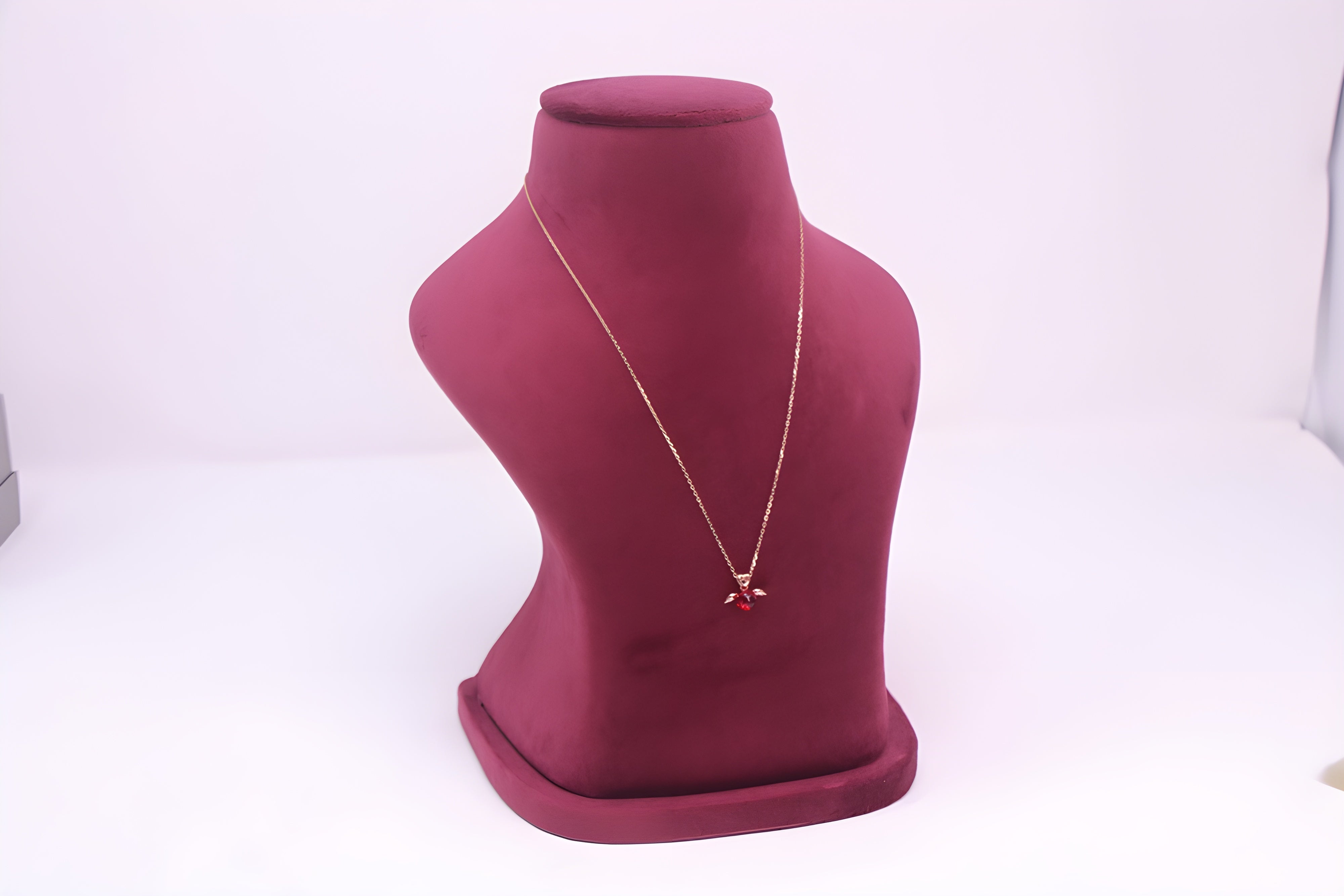 Golden Elegance Sterling Silver Pendant with VeeLux Premium Crystals