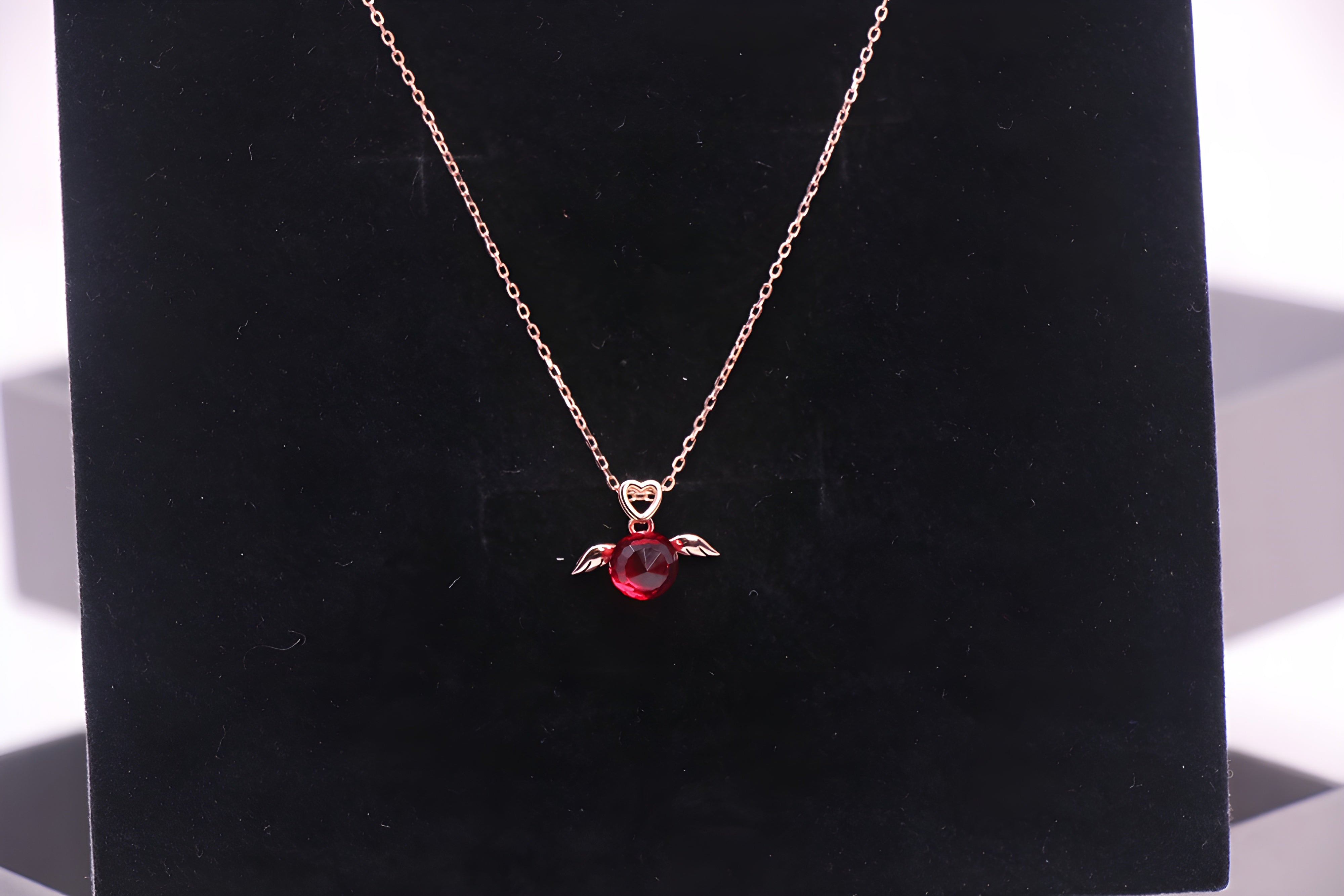 Golden Elegance Sterling Silver Pendant with VeeLux Premium Crystals