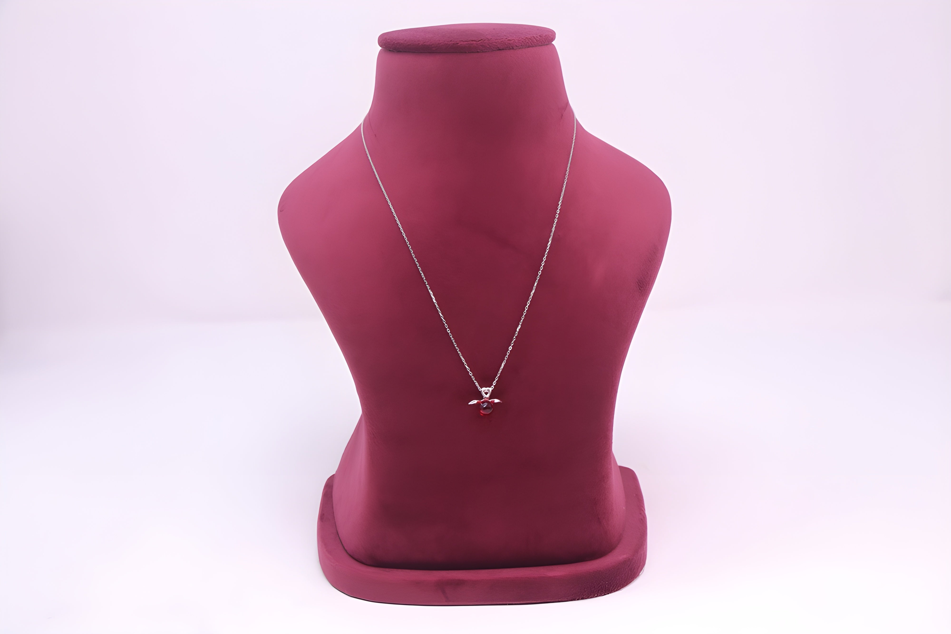 Sterling Silver Scarlet VeeLux Premium Pendant