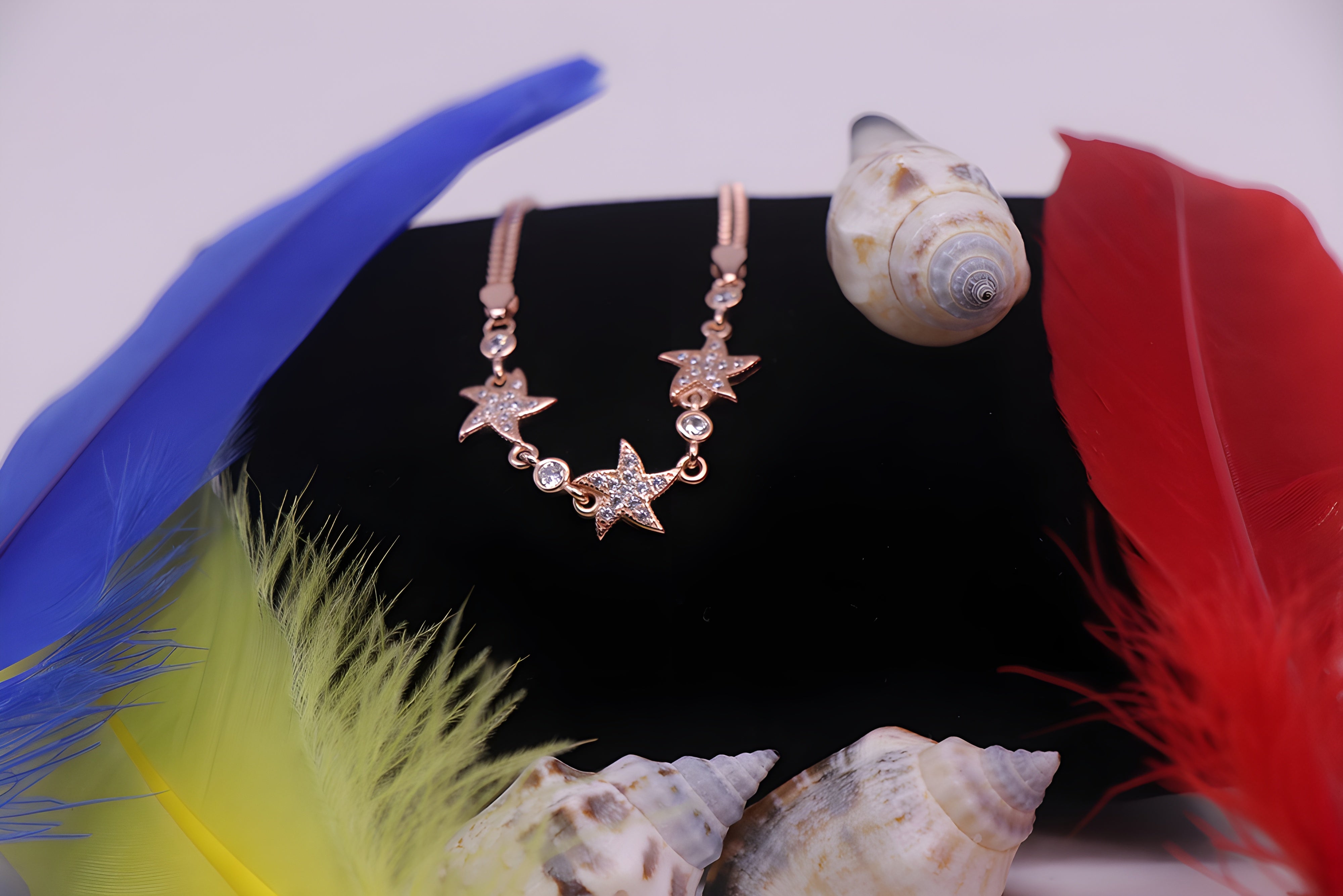 Stellar Shine VeeLux Premium Crystal Golden Bracelet