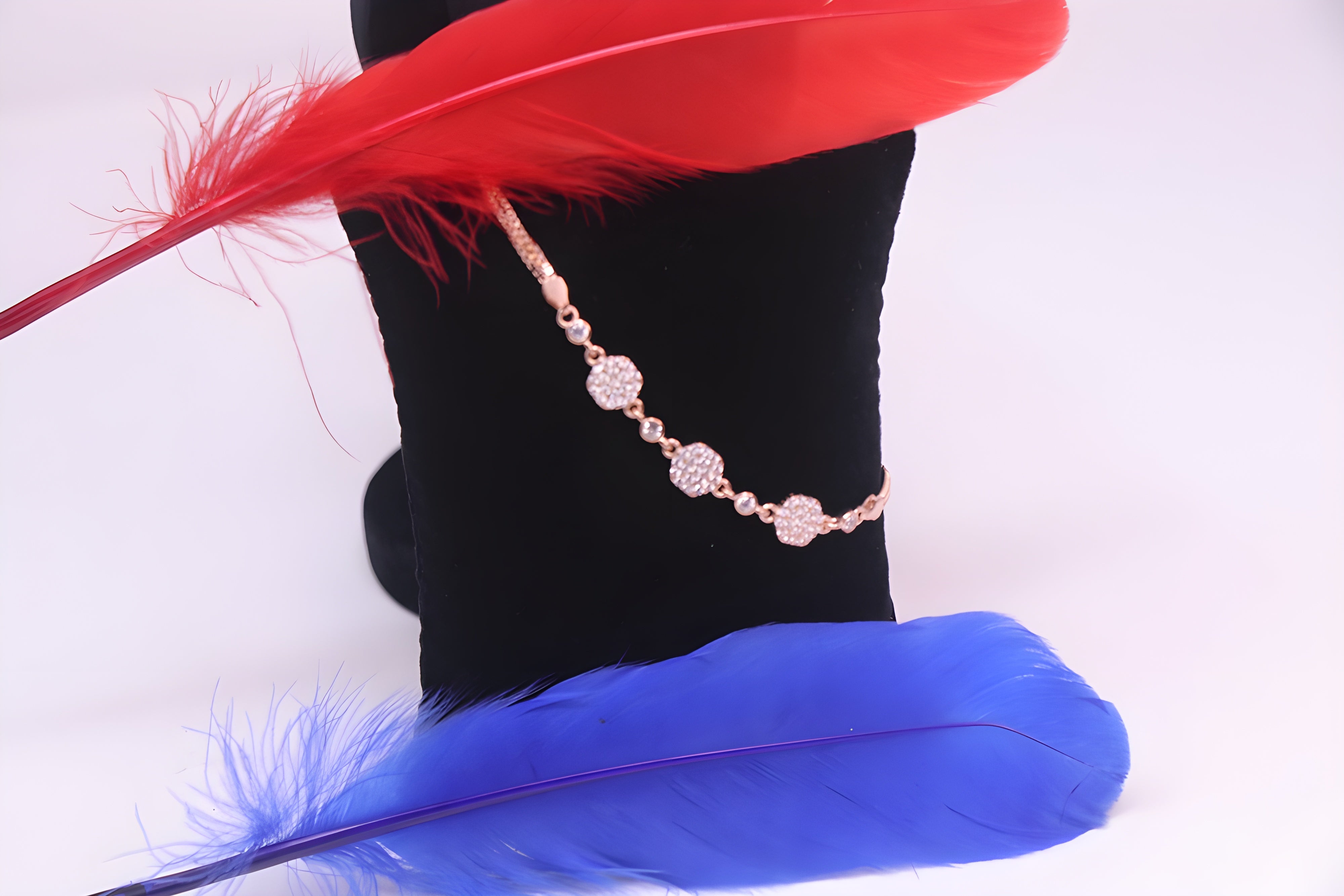 Golden Luminescence VeeLux Premium Crystal Bracelet