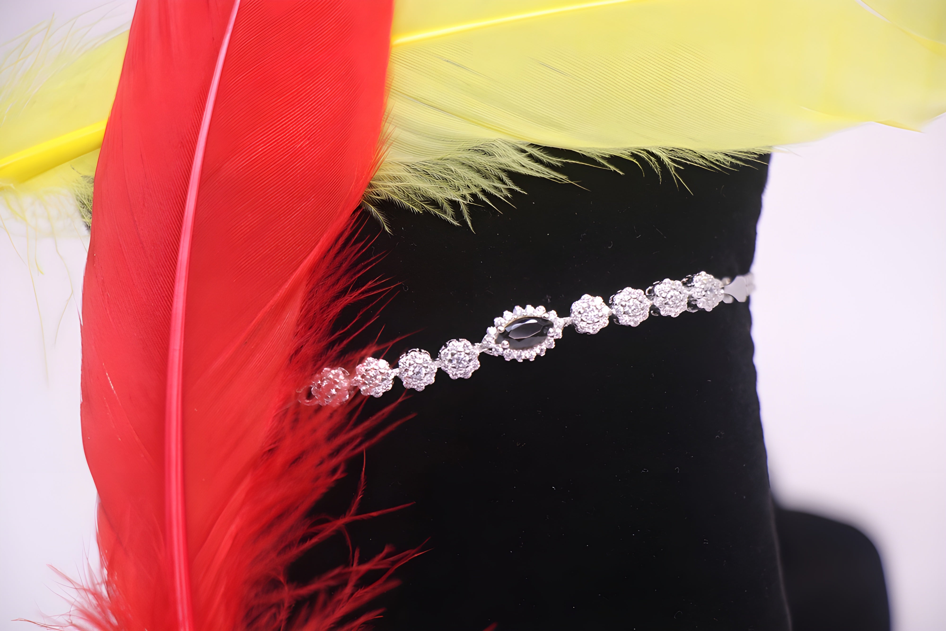 Sterling Silver VeeLux Premium Crystal White Elegance Bracelet