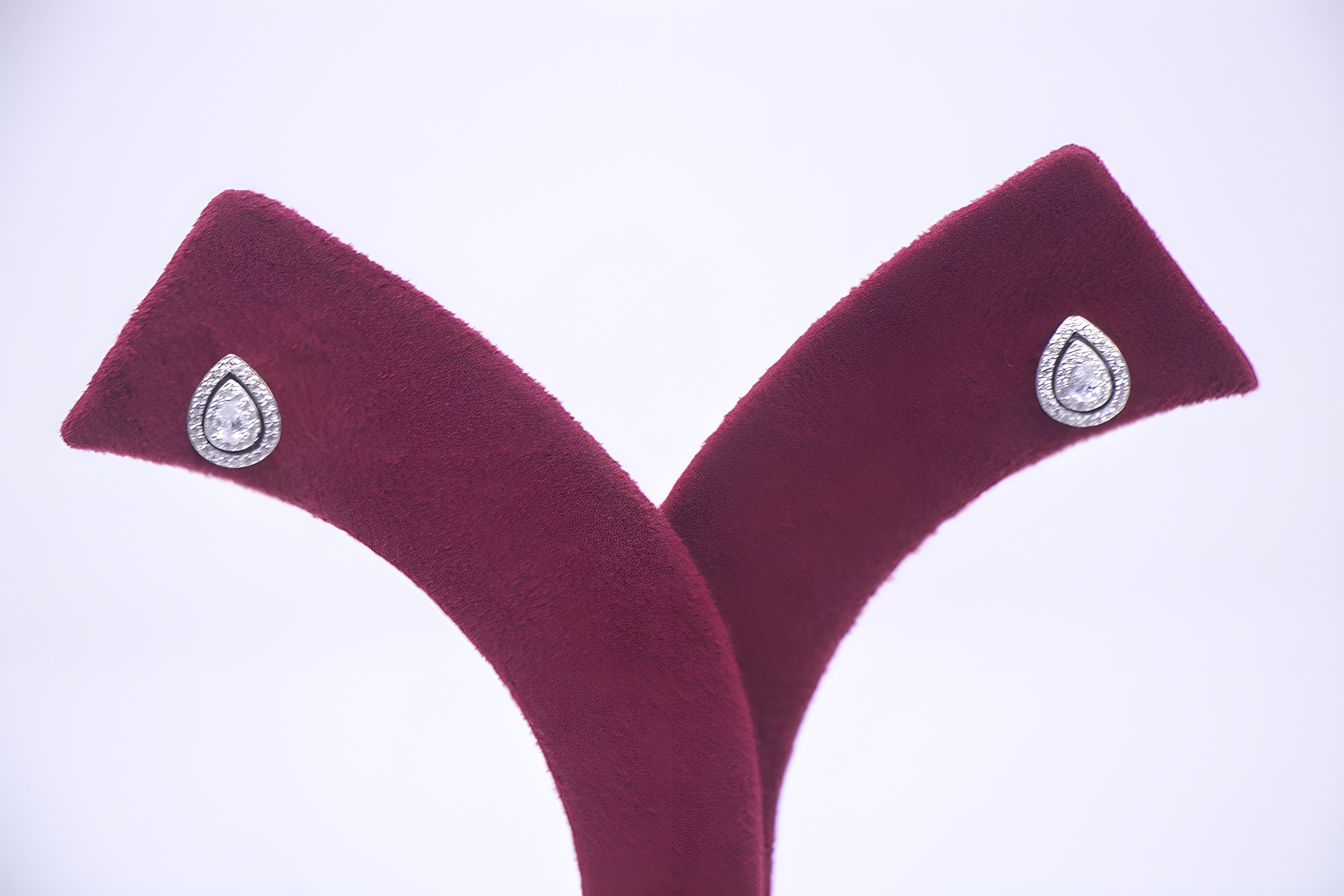 Sterling Silver Luminescence VeeLux Premium Crystal Earrings