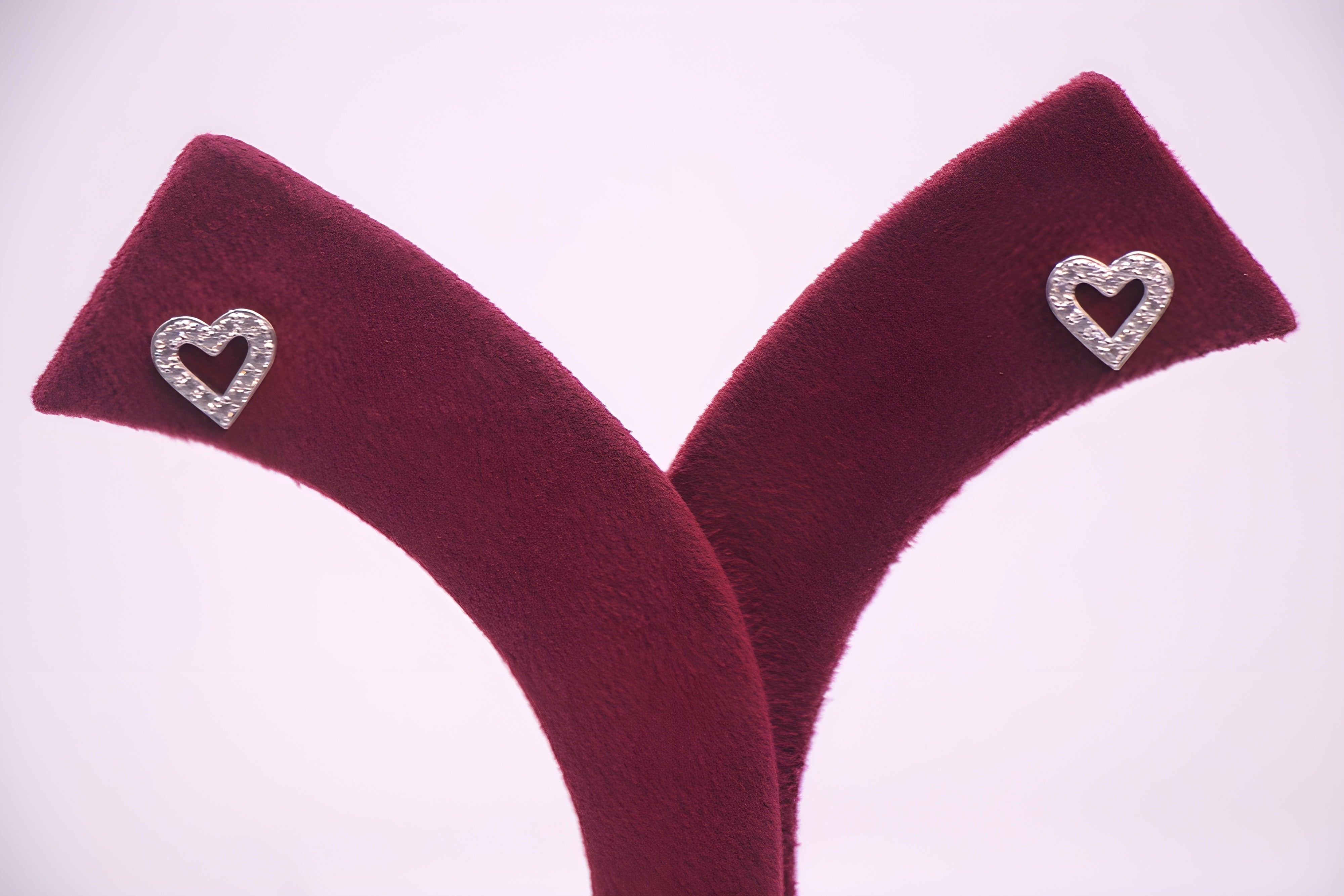Sterling Silver Heartfelt Splendor VeeLux Premium Crystal Earrings