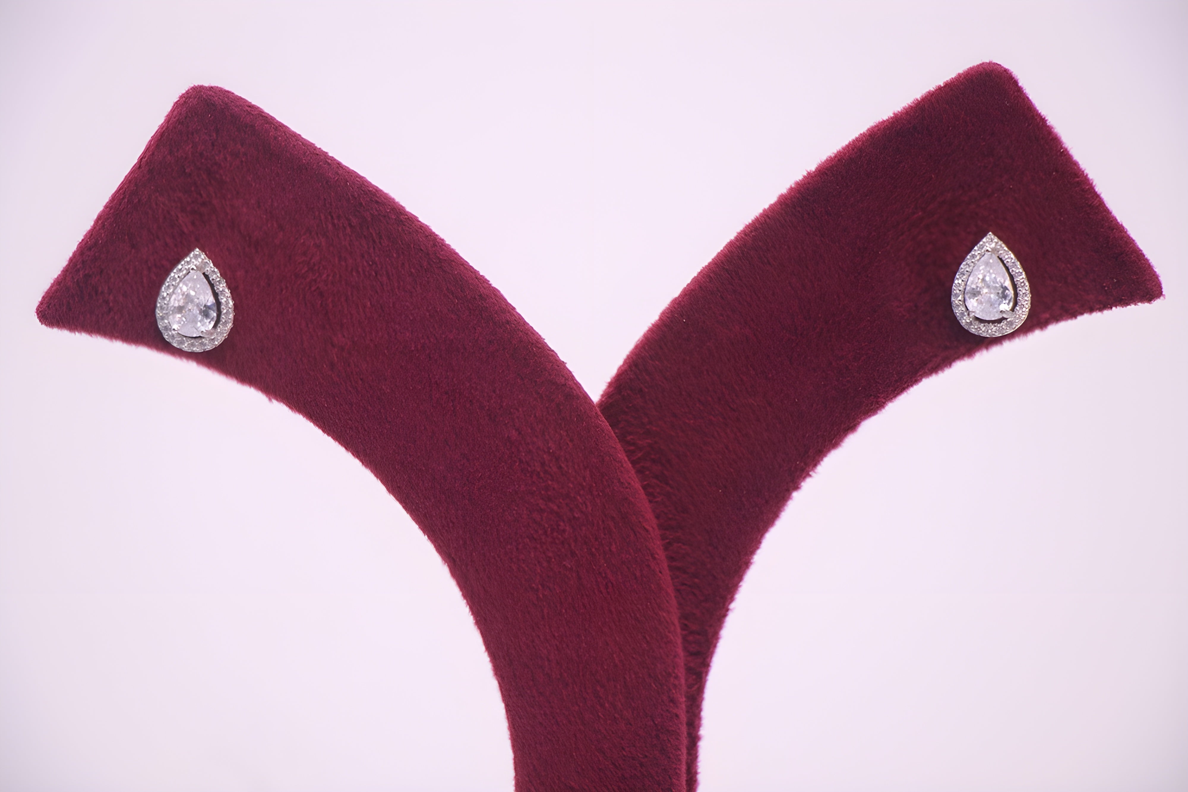 Sterling Silver Sparkling Drop VeeLux Premium Crystal Earrings