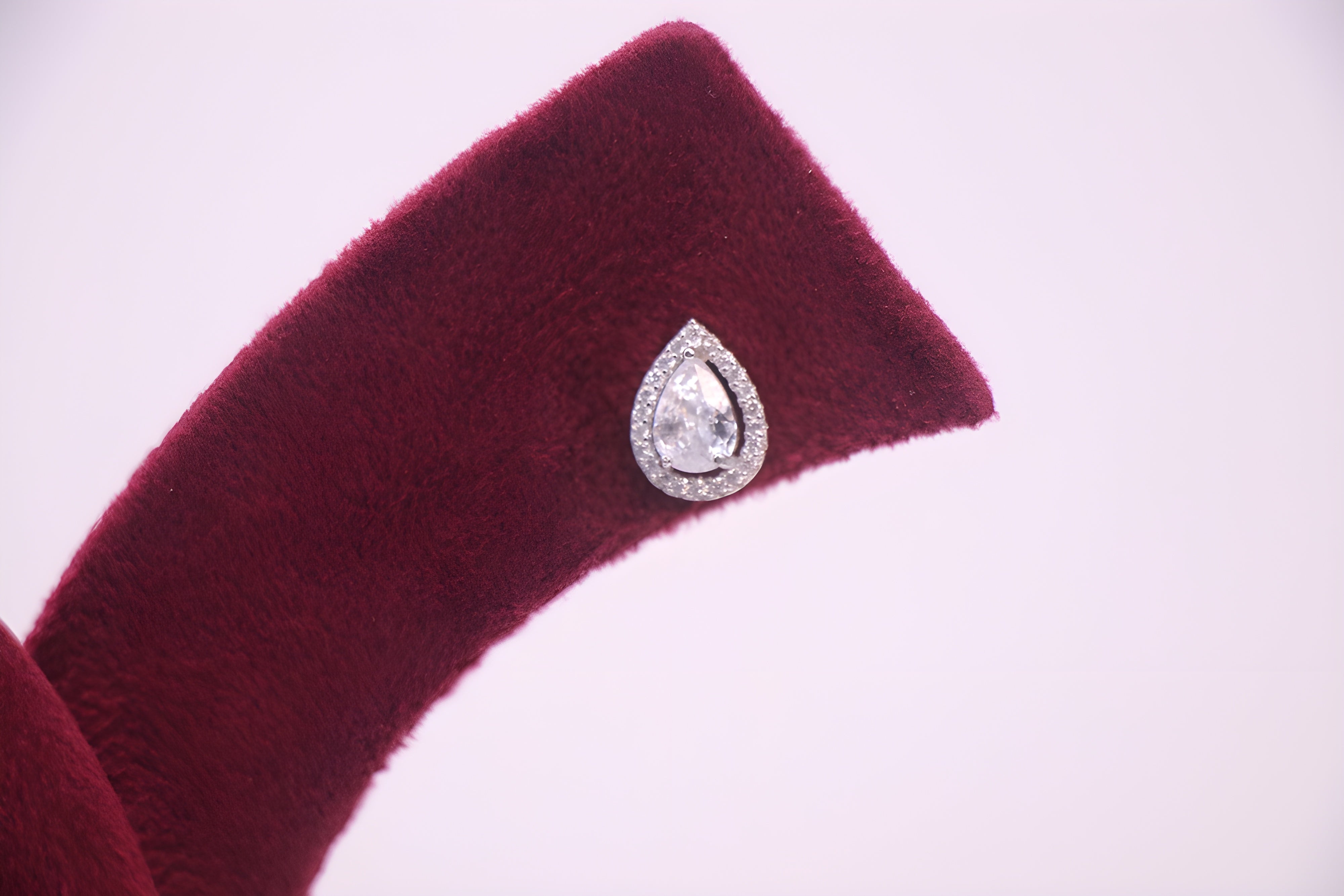 Sterling Silver Sparkling Drop VeeLux Premium Crystal Earrings