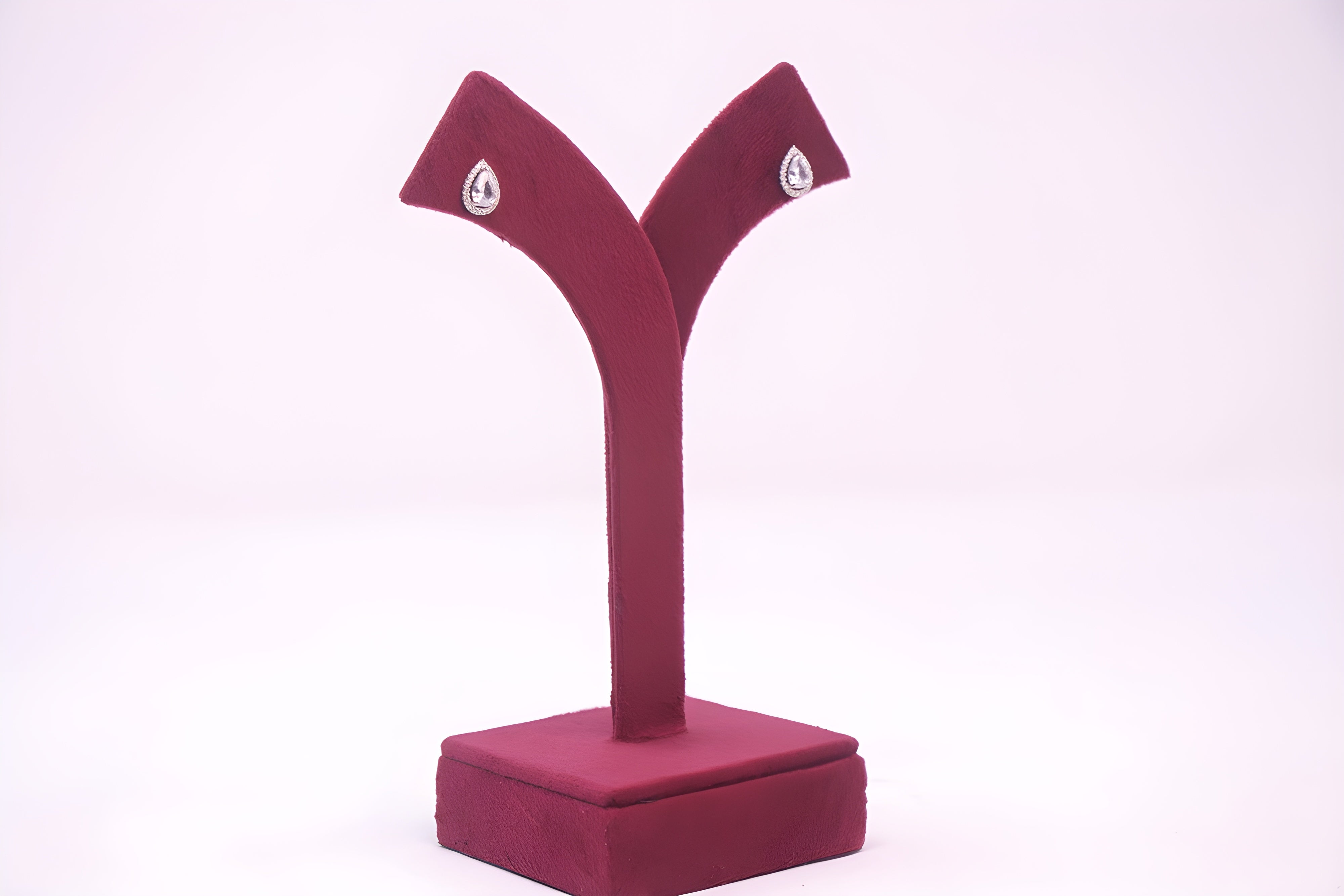 Sterling Silver Sparkling Drop VeeLux Premium Crystal Earrings