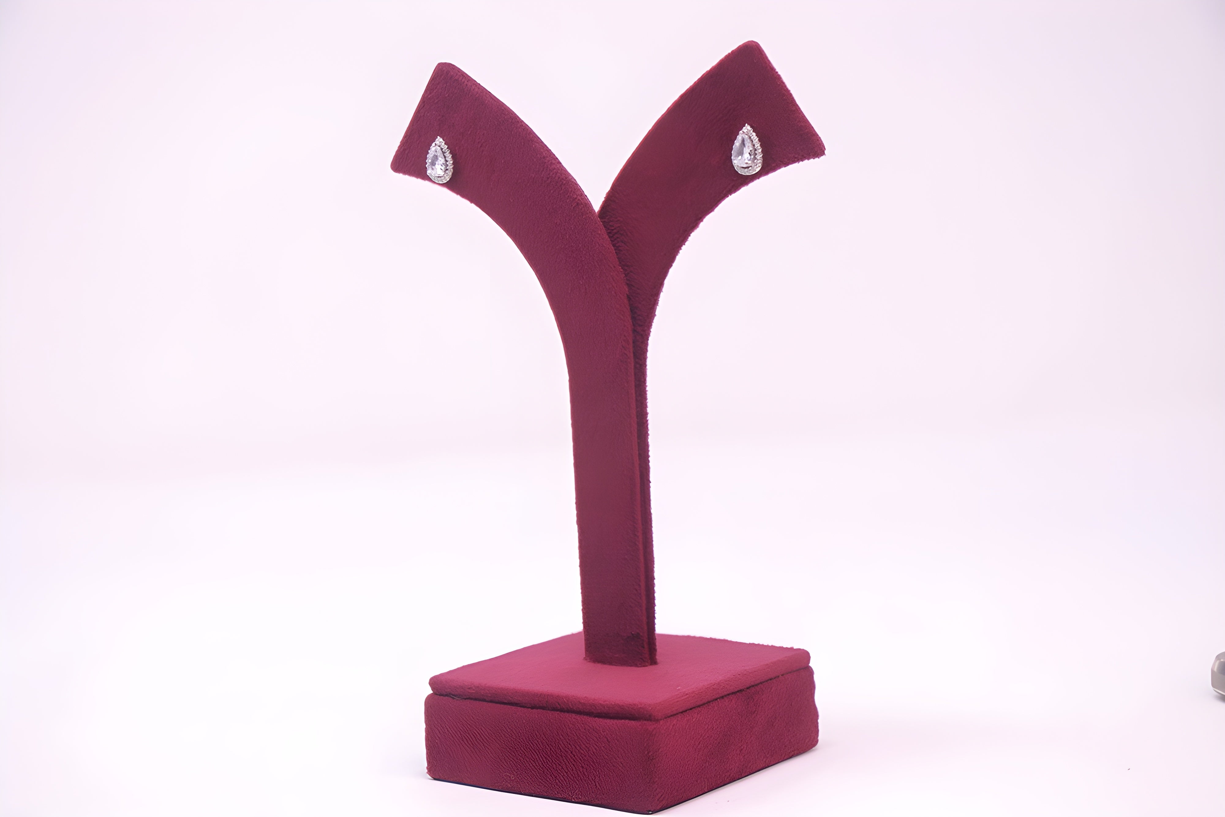 Sterling Silver Sparkling Drop VeeLux Premium Crystal Earrings