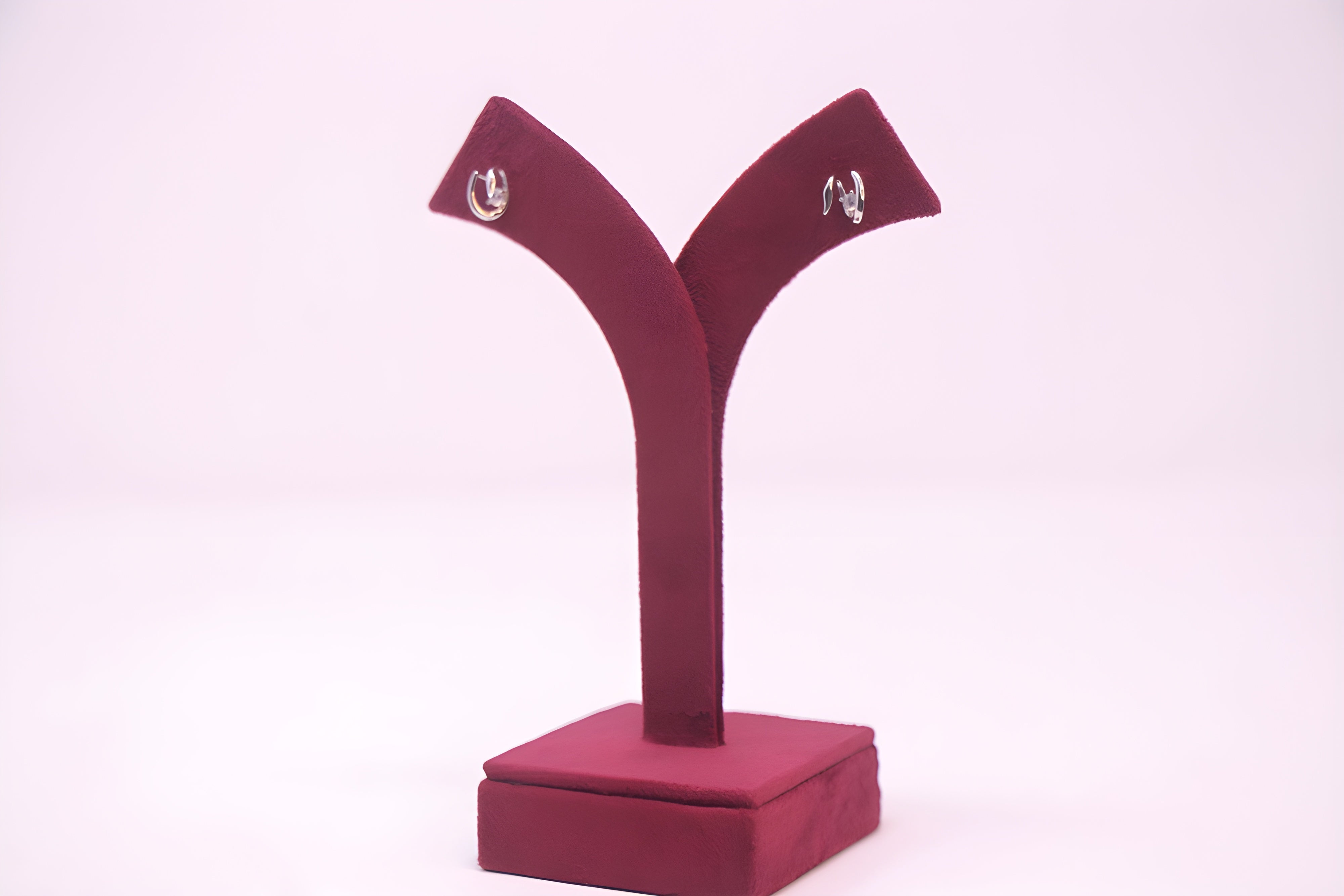 Sterling Silver VeeLux Premium Crystal Stunning Design Earrings