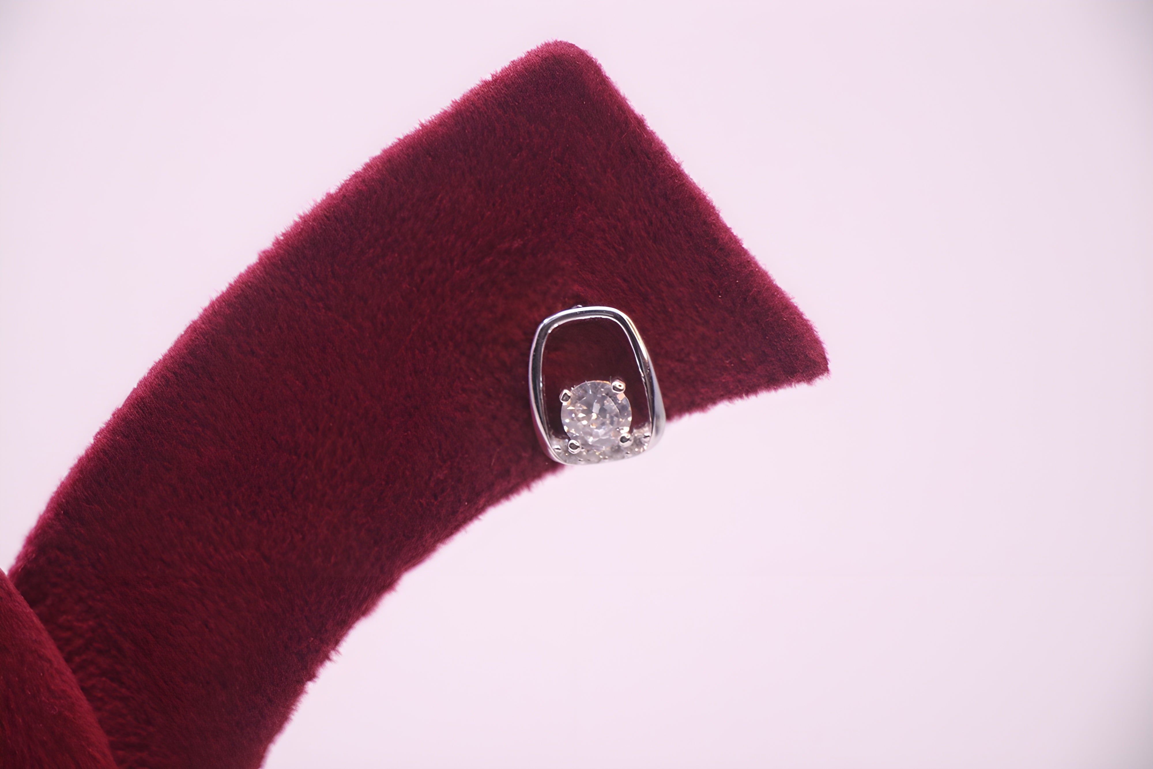 Sterling Crystal Charm Earrings