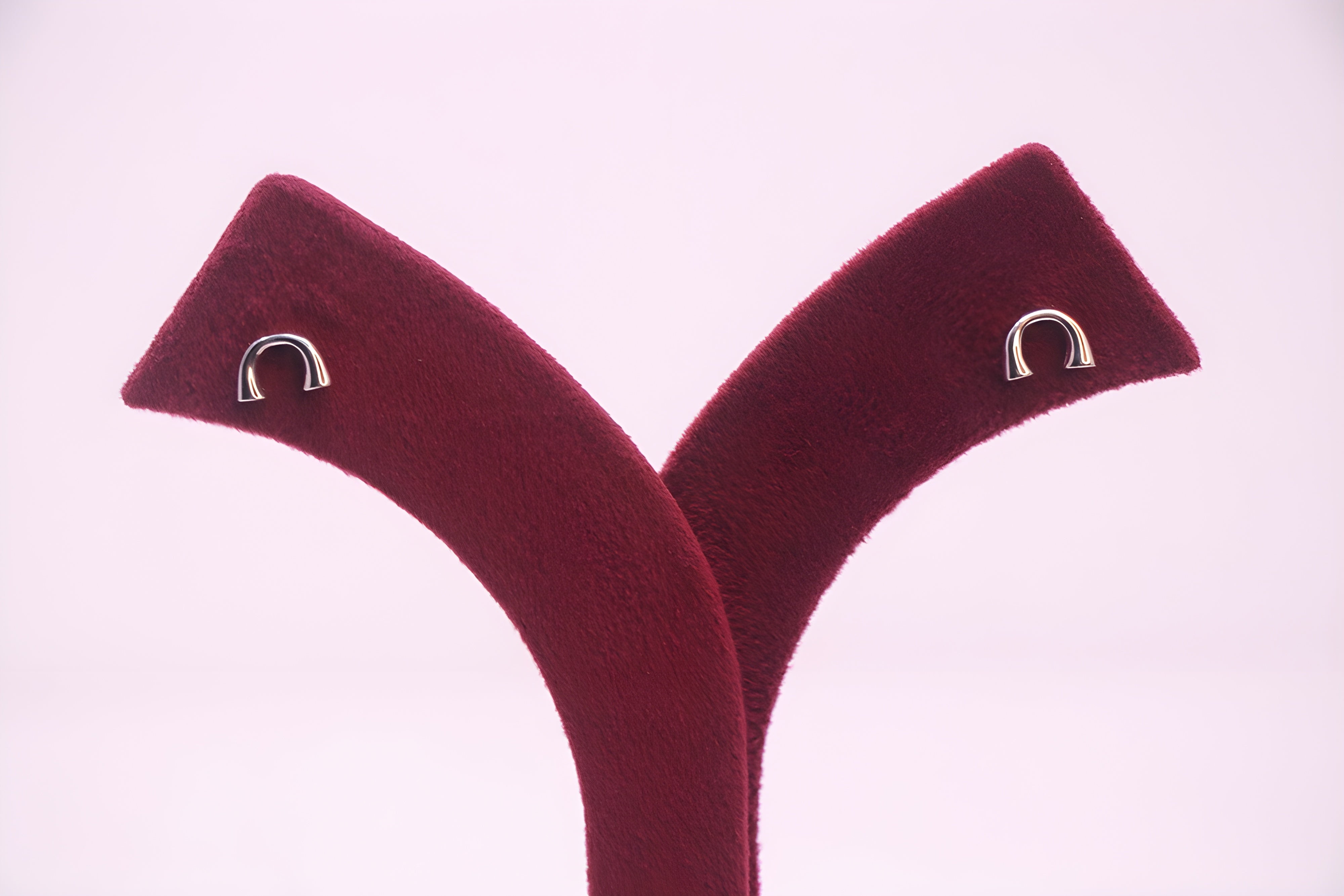 Sterling Silver VeeLux Premium Crystal Unique Silver Earrings