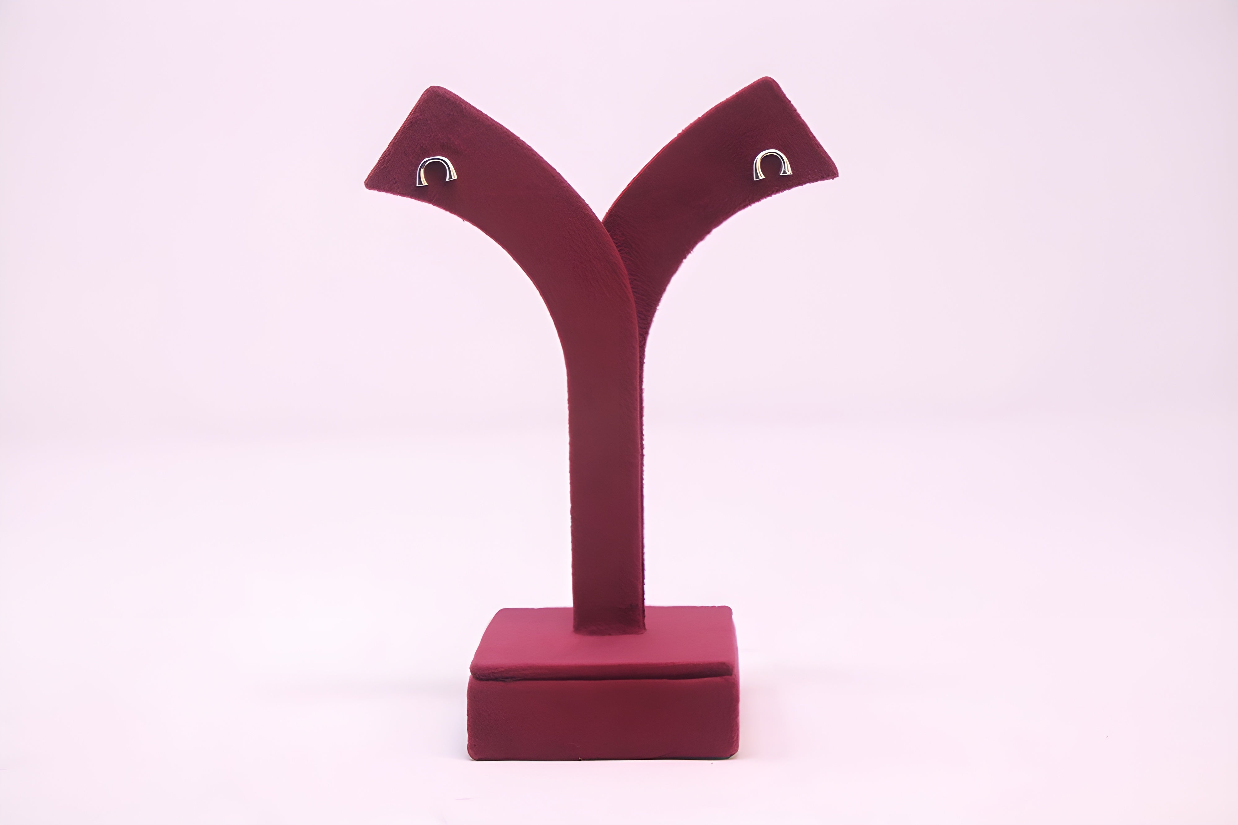 Sterling Silver VeeLux Premium Crystal Unique Silver Earrings