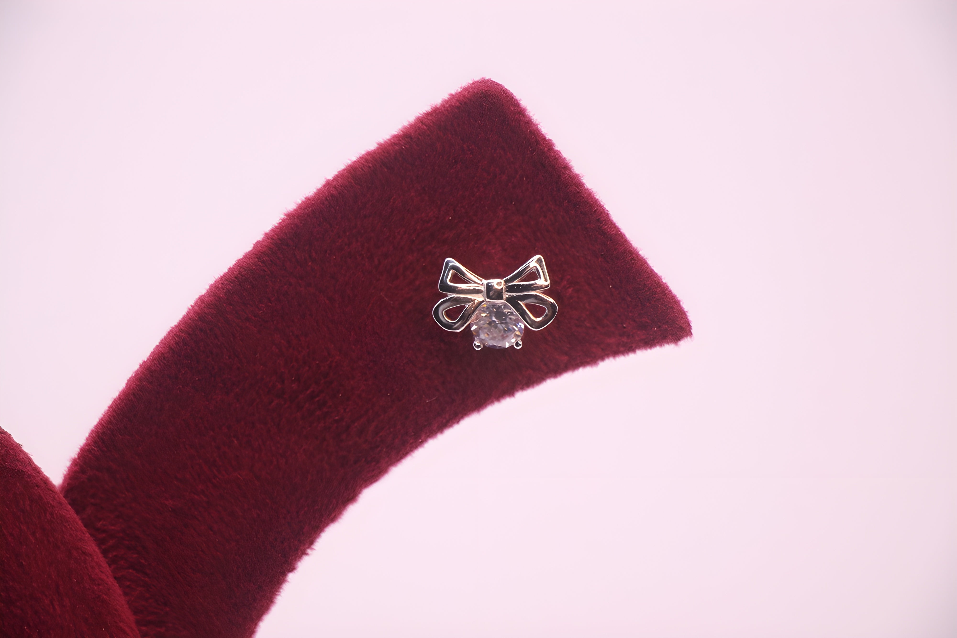 Sterling Silver VeeLux Premium Crystal Sleek  Earrings