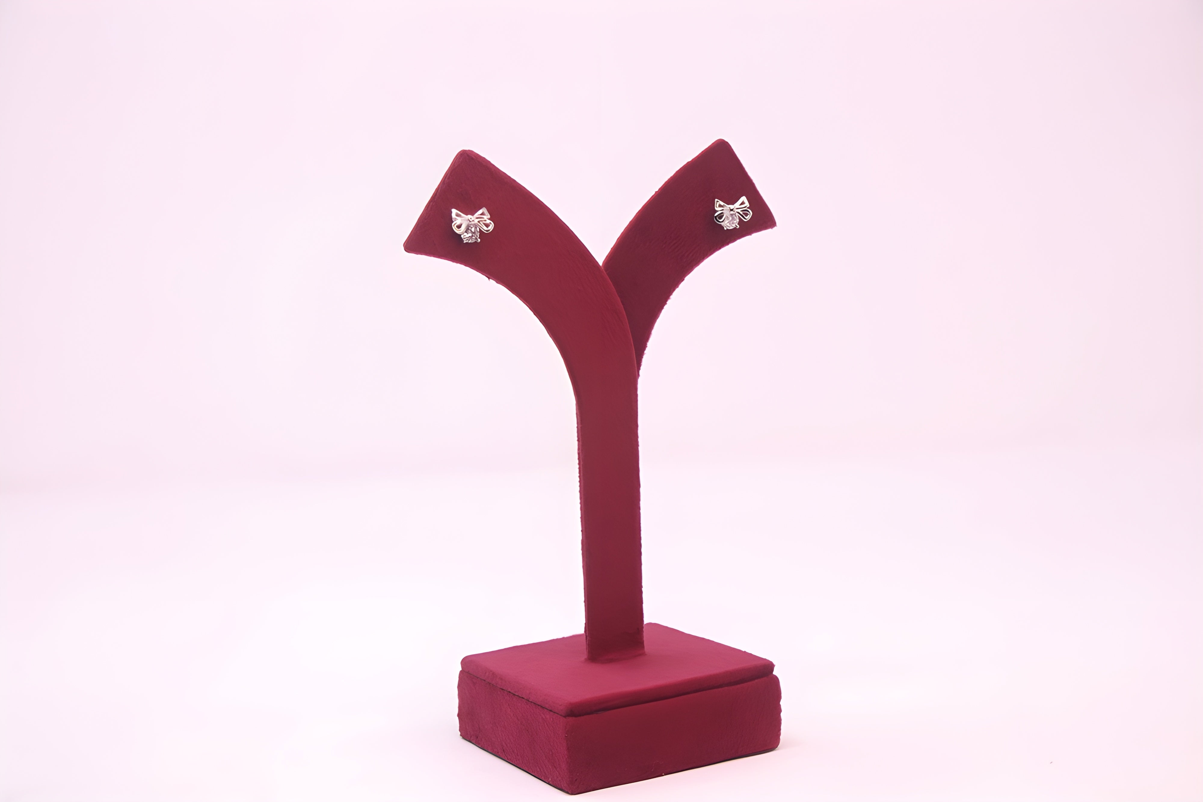 Sterling Silver VeeLux Premium Crystal Sleek  Earrings