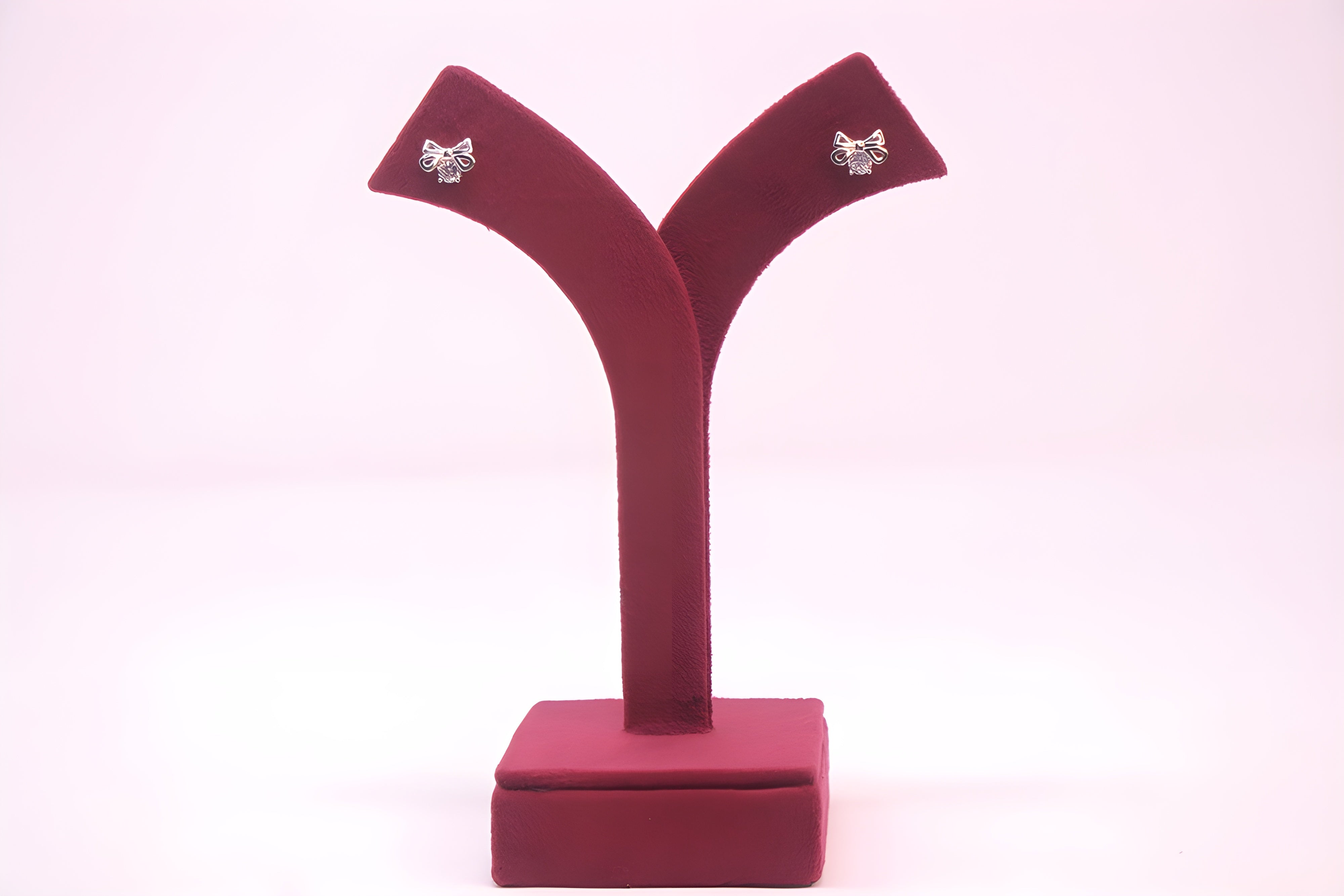 Sterling Silver VeeLux Premium Crystal Sleek  Earrings