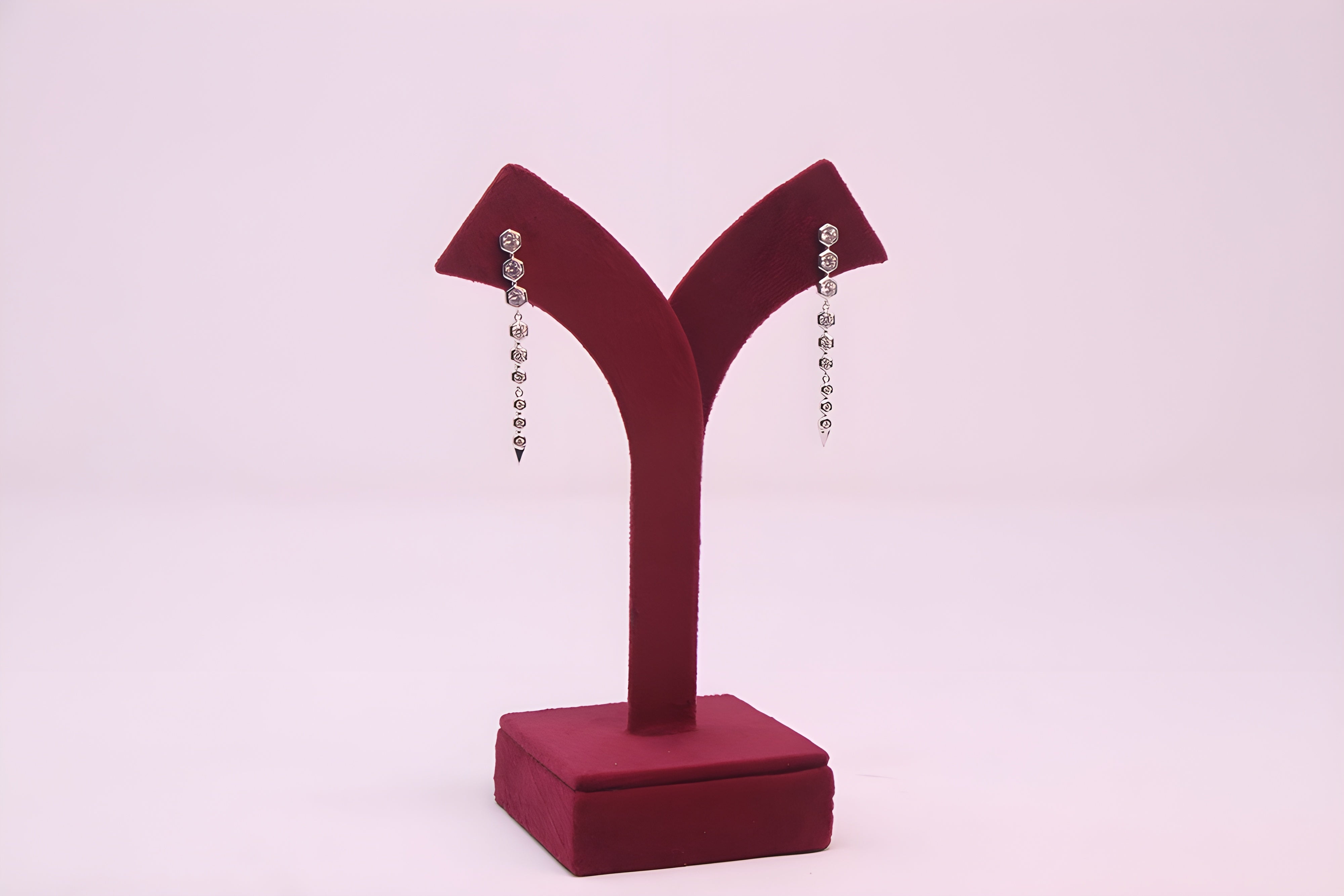 Sterling Silver Eternal Grace VeeLux Premium Crystal Earrings