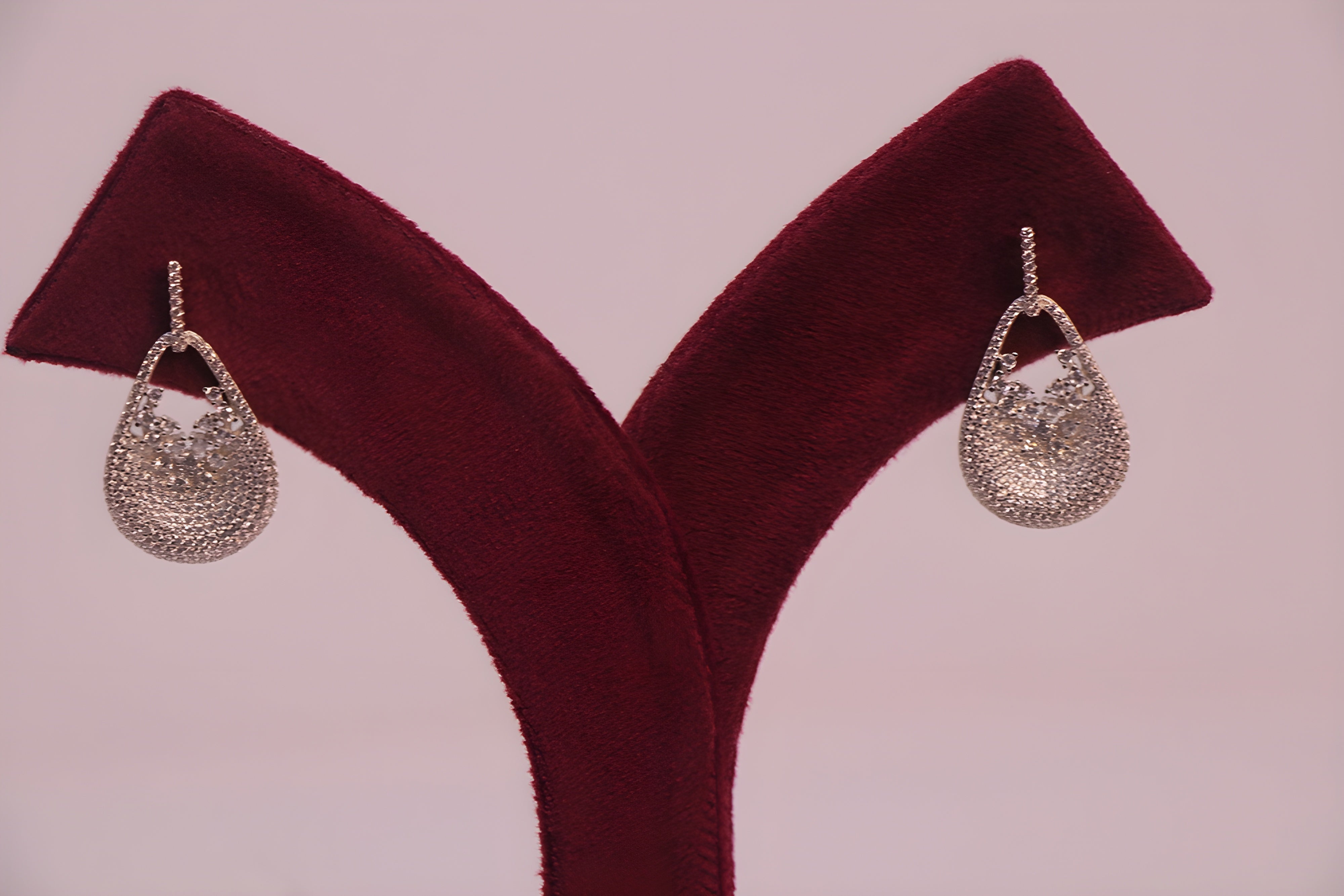 Premium Crystal Glow Sterling Earrings