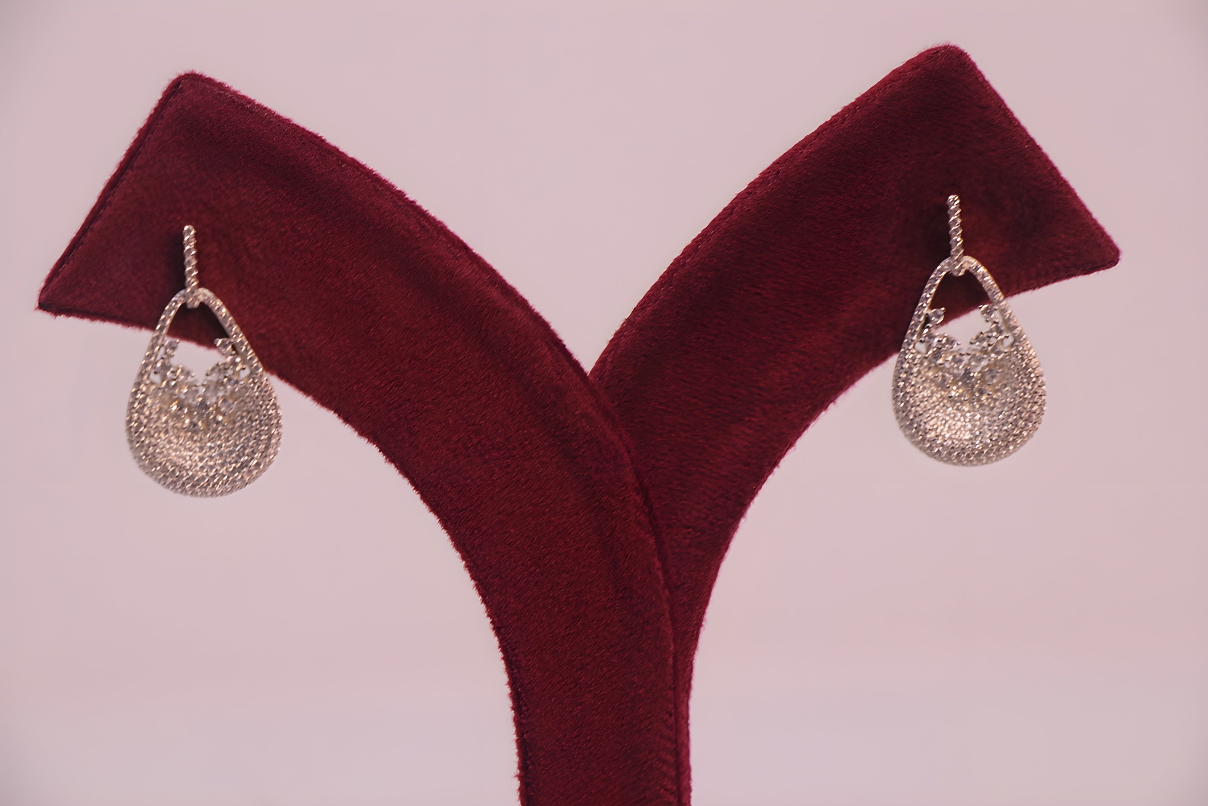 Premium Crystal Glow Sterling Earrings