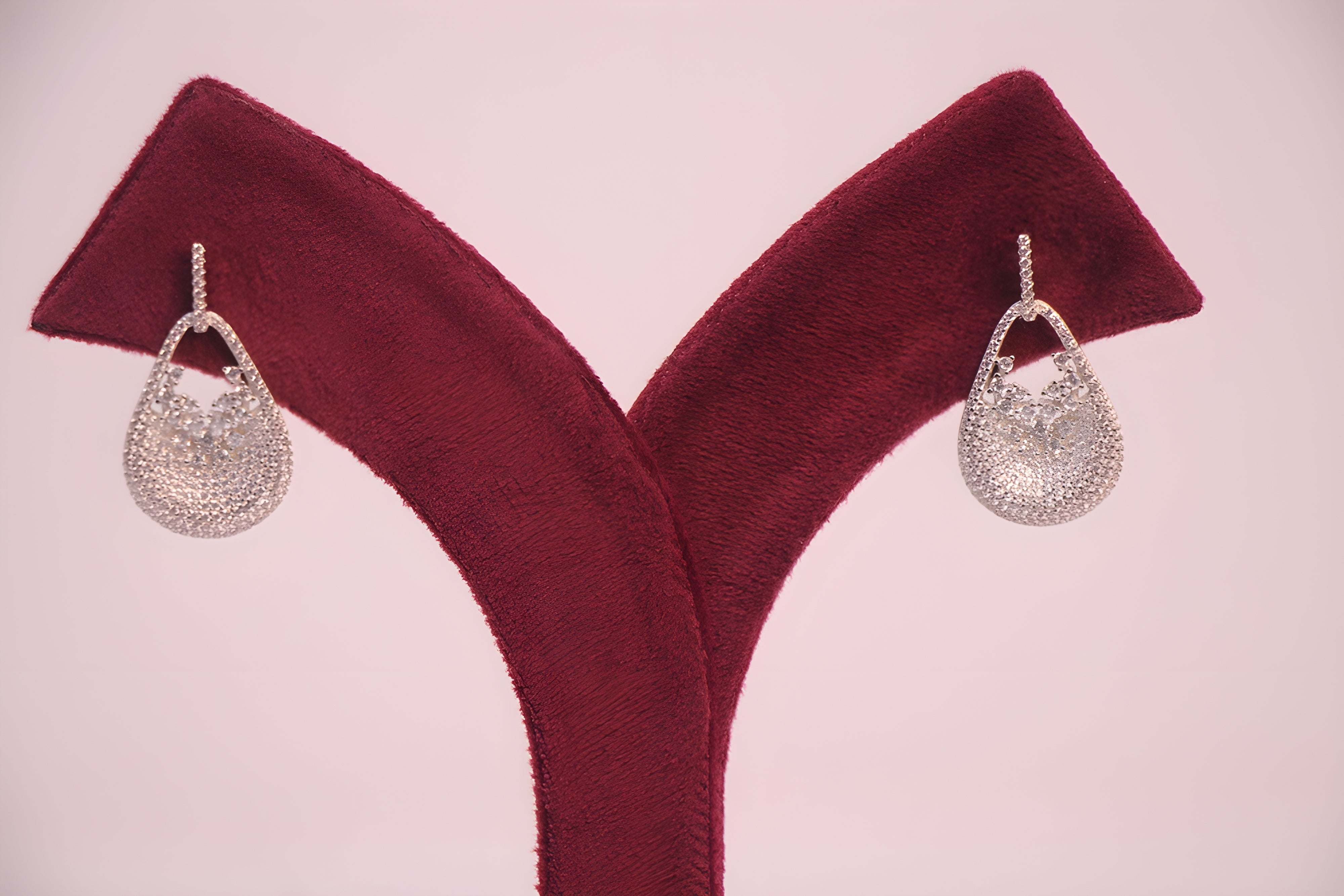 Premium Crystal Glow Sterling Earrings